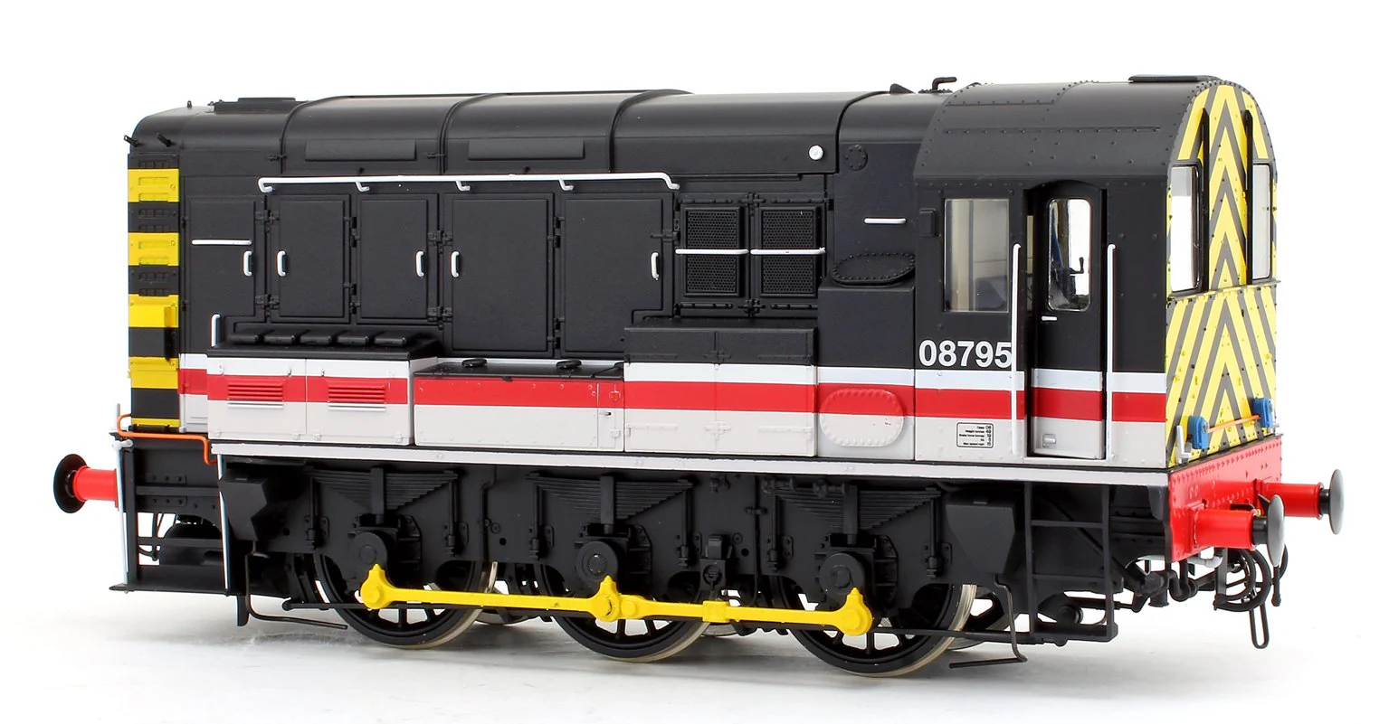 7D-008-014DCC Pre-Owned Class 08 795 Intercity Swansea Diesel Shunter Locomotive - DCC Fitted - Image 4