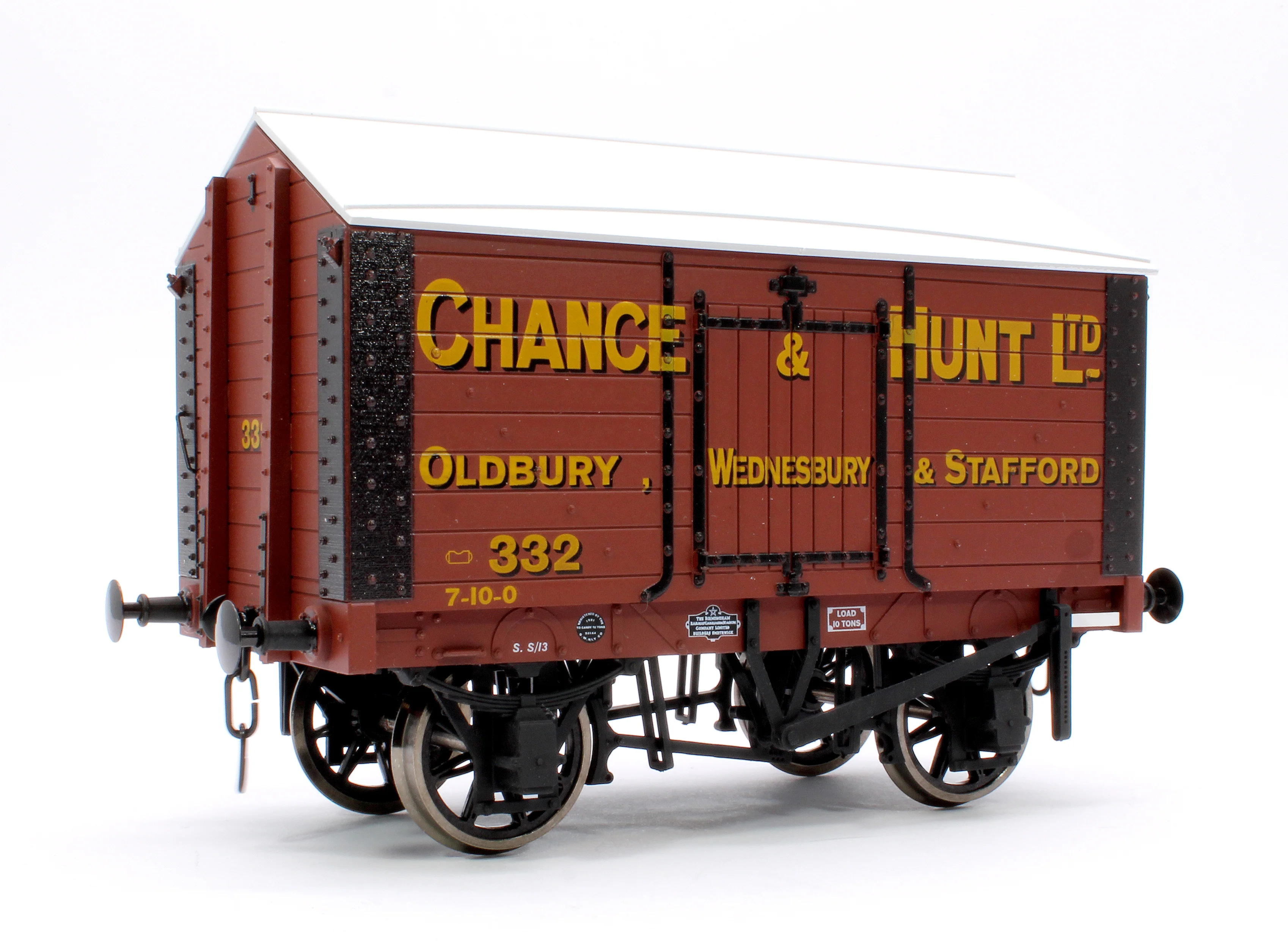 7F-018-009 Salt Van Chance & Hunt 332