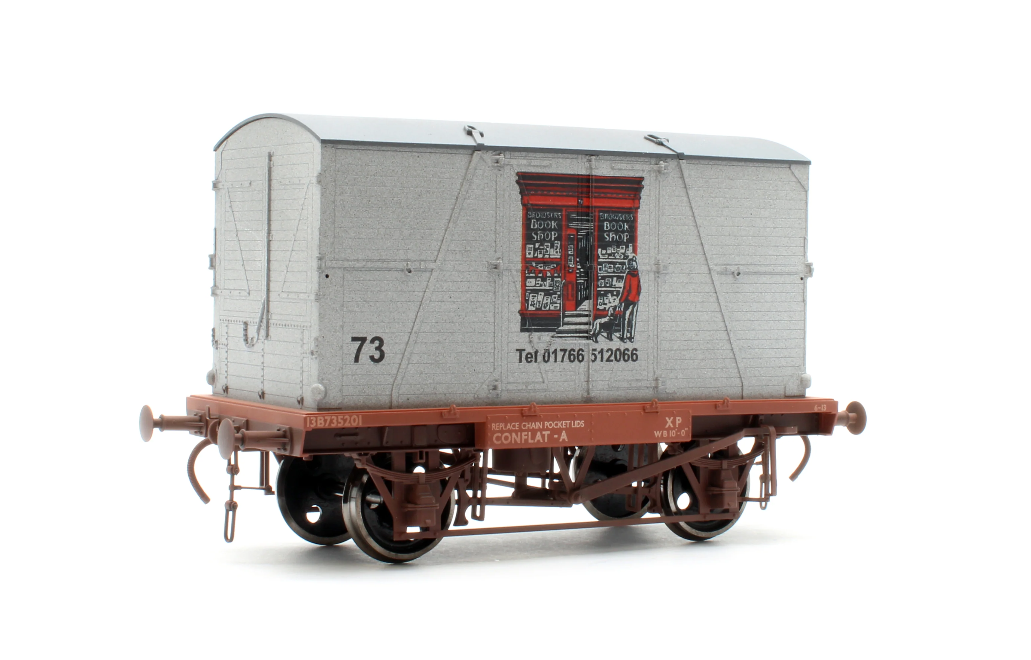 7F-037-020W Ventilated Van Browsers Bookshop - Weathering - Image 2