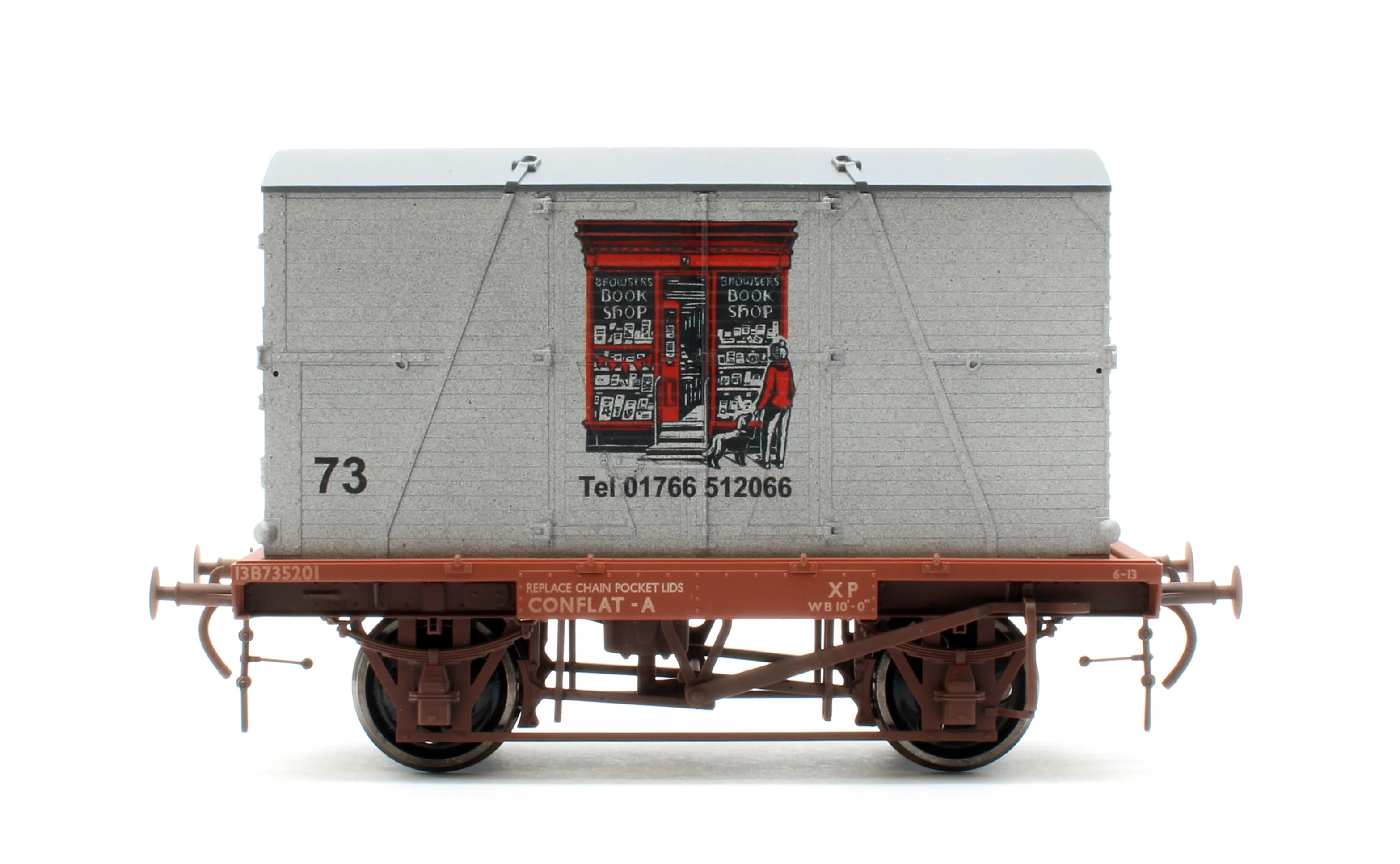 7F-037-020W Ventilated Van Browsers Bookshop - Weathering - Image 3