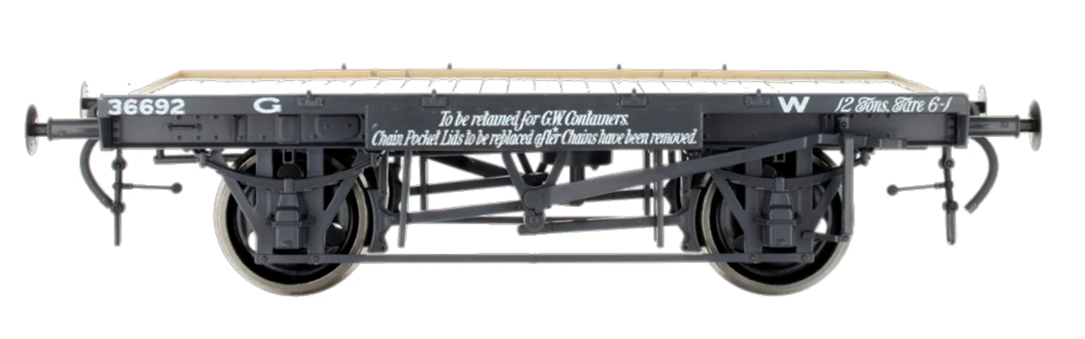 7F-037-100 GWR Conflat 36692 12Tons Tare 6-1 - Image 2