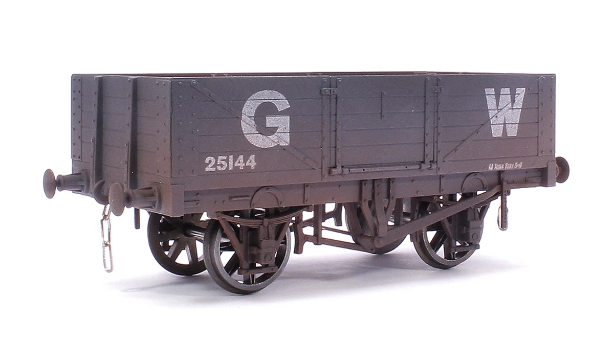7F-051-056W 5 Plank GWR 25144 - Weathered - Image 3