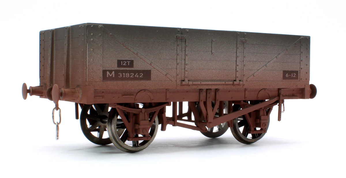 7F-051-057W 5 Plank BR M318242 - Weathered