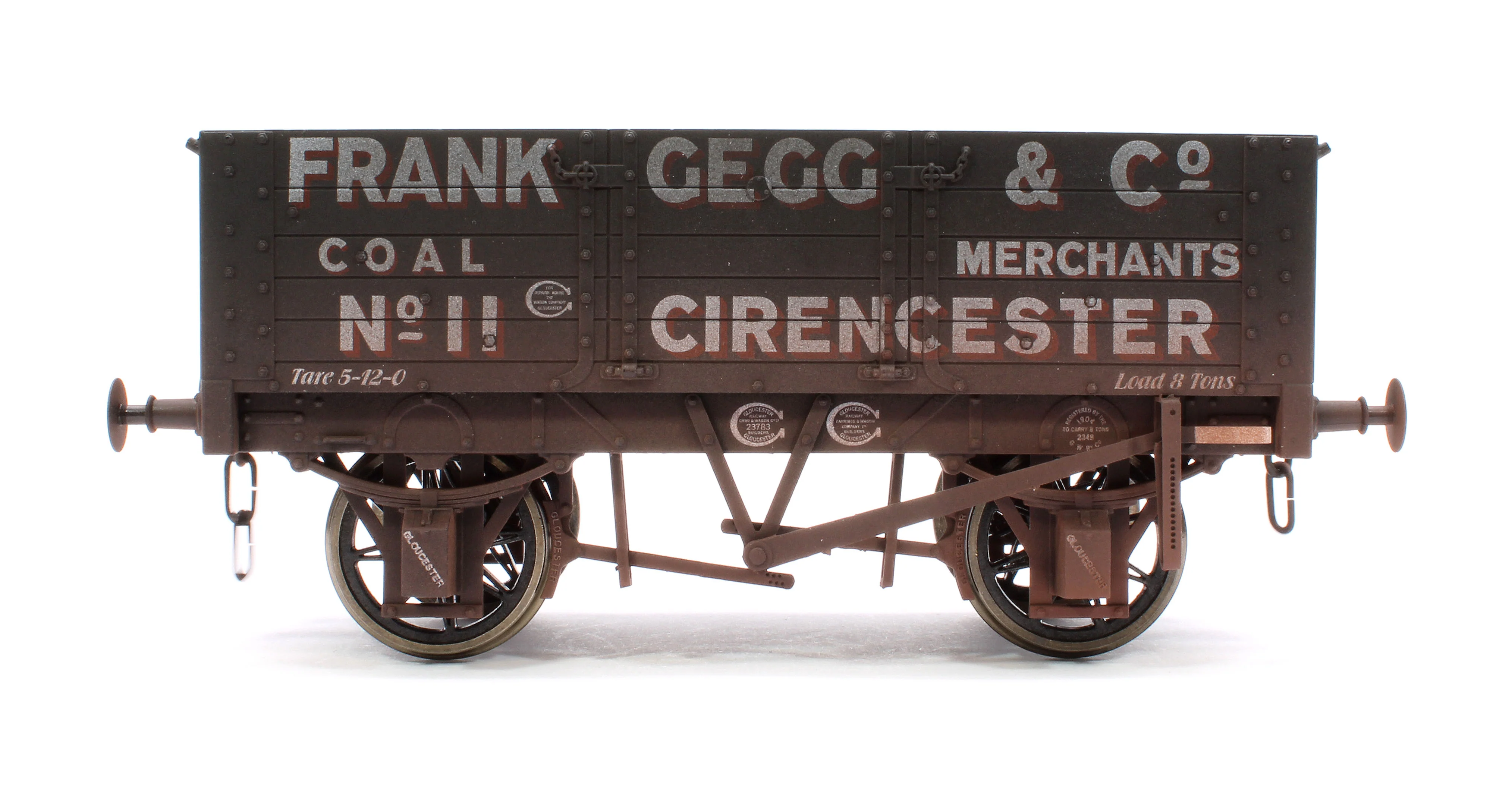 7F-052-011W 5 Plank 9 Ft Frank Gegg No11 - Weathered - Image 2