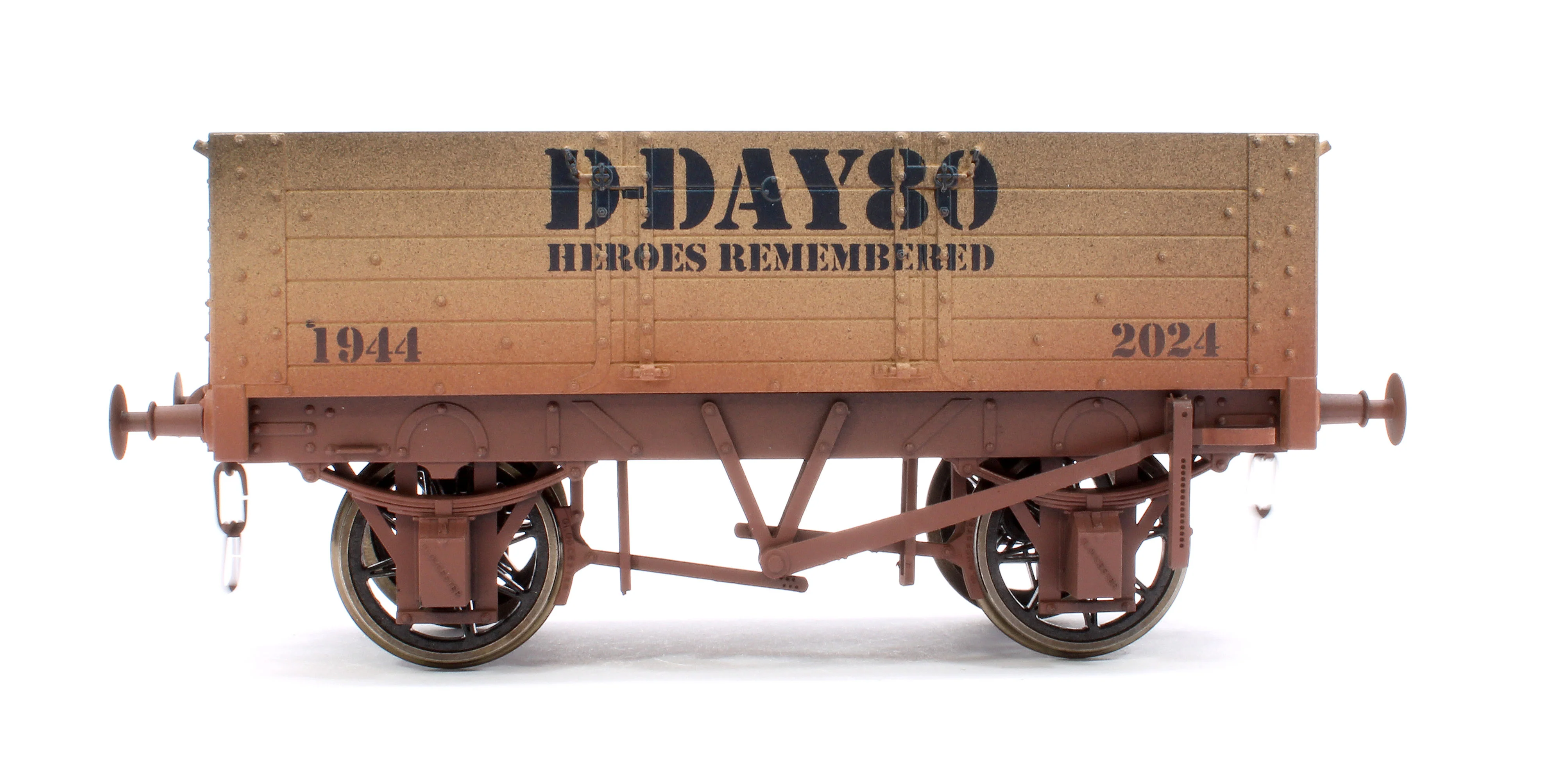 7F-052-015W 5 Plank 9'Ft D Day 80th Anniversary - Weathered - Image 2