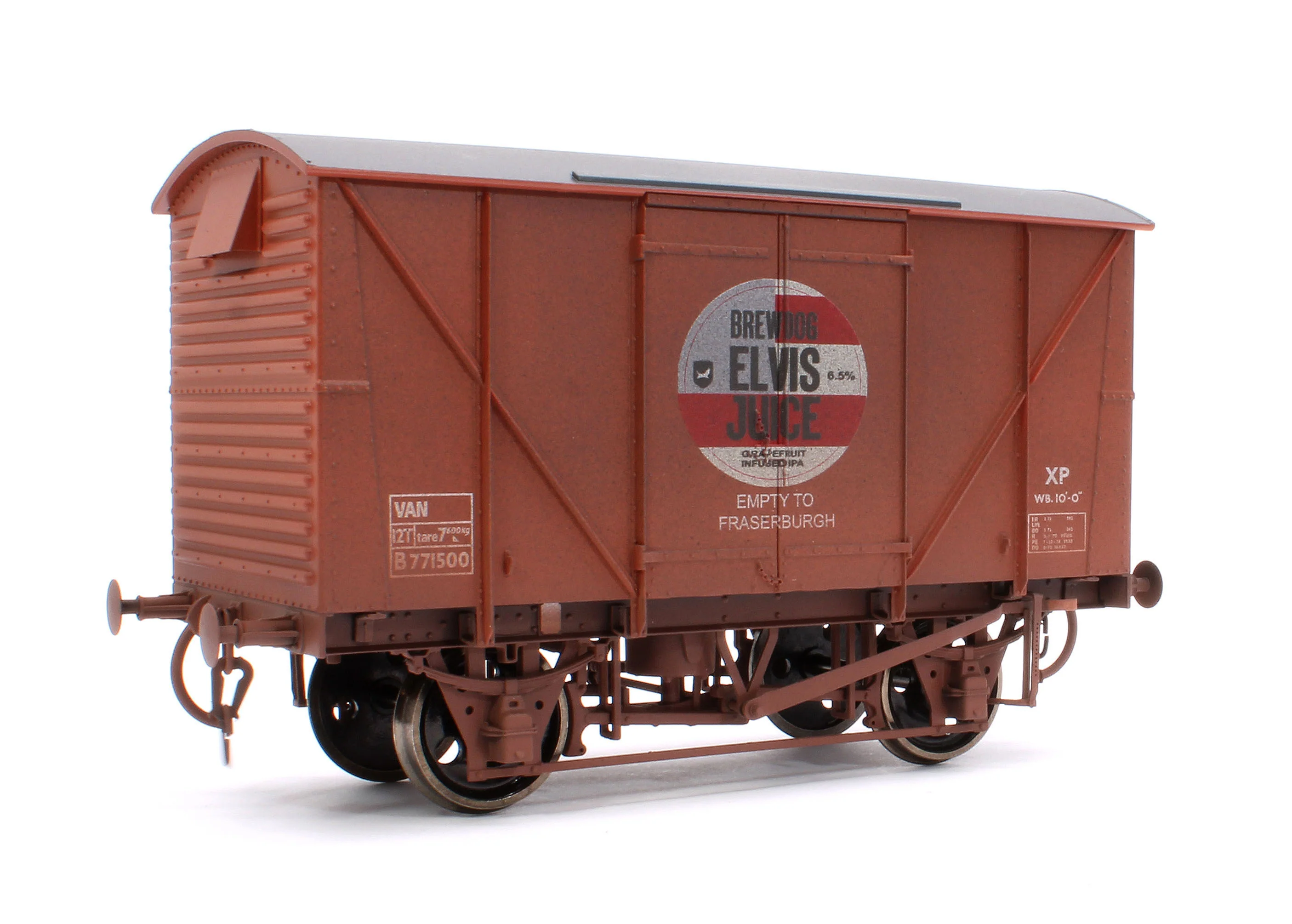 7F-056-032W Br Standard Plywood Van Brewdog Elvis Juice - Weathered