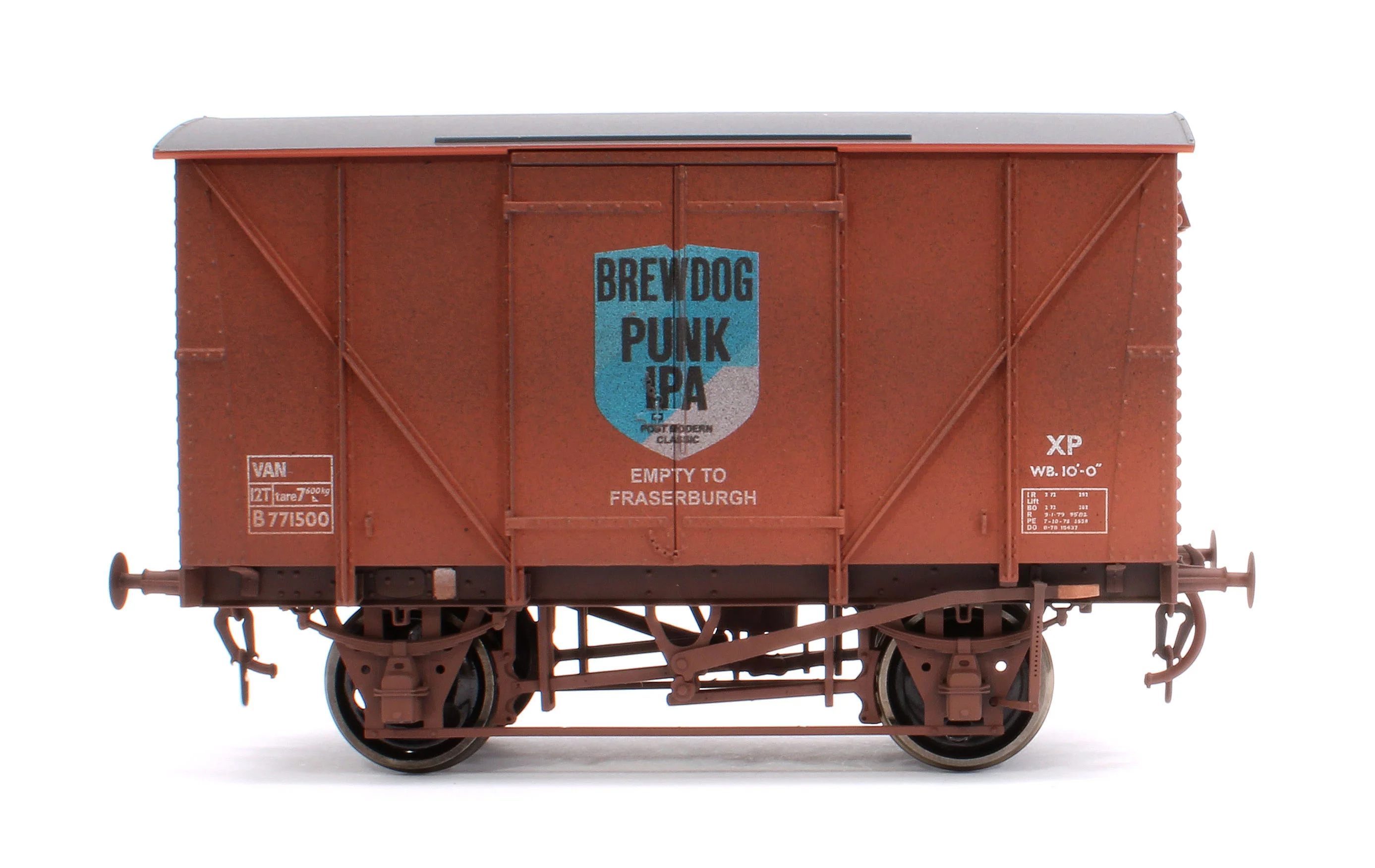 7F-056-033W Br Standard Plywood Van Brewdog Punk Ipa - Weathered - Image 2