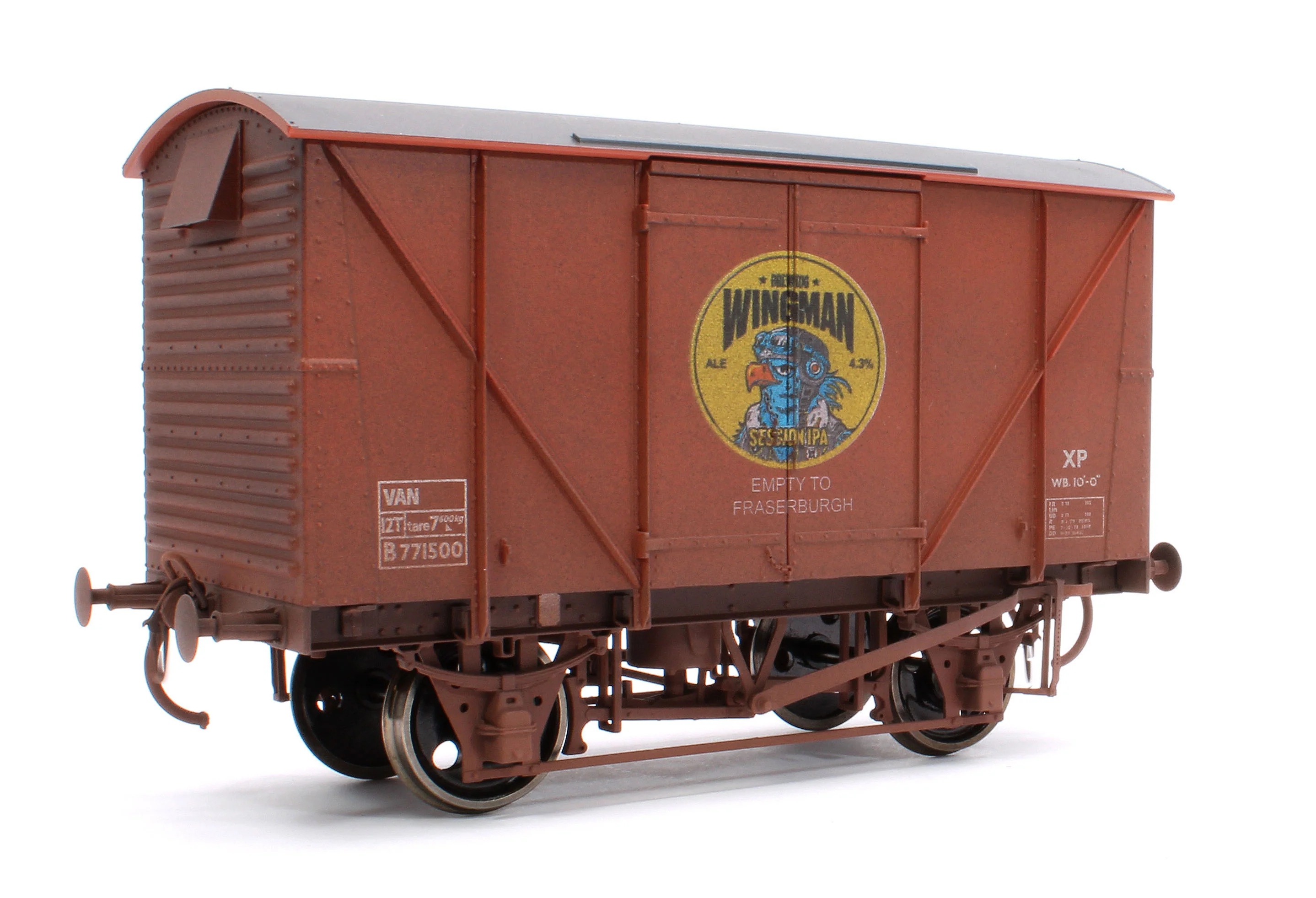 7F-056-034W Br Standard Plywood Van Brewdog Wingman Ipa - Weathered - Image 3
