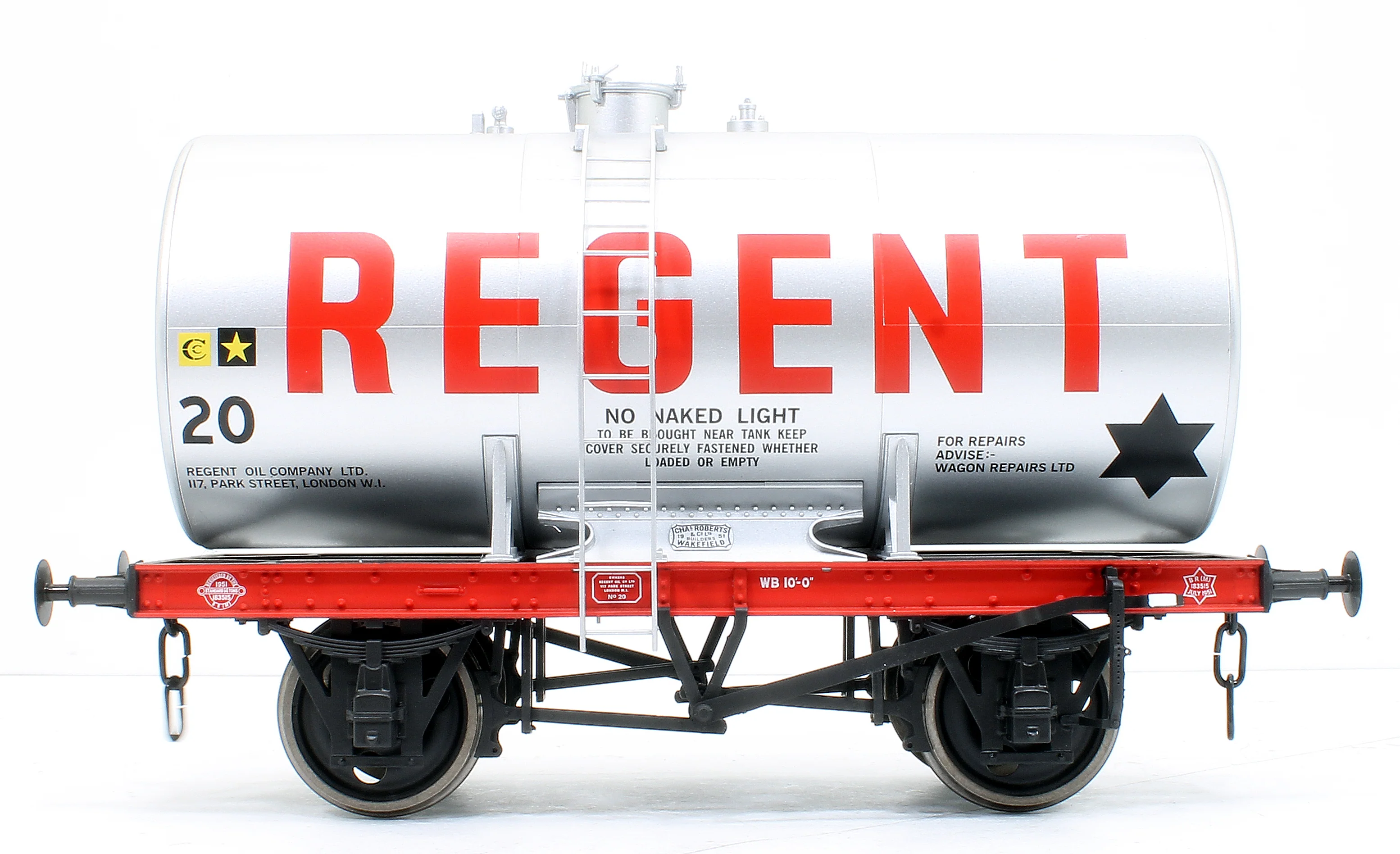 7F-062-005 14T Regent # 20 Type A Class Mounted Tank - Image 3