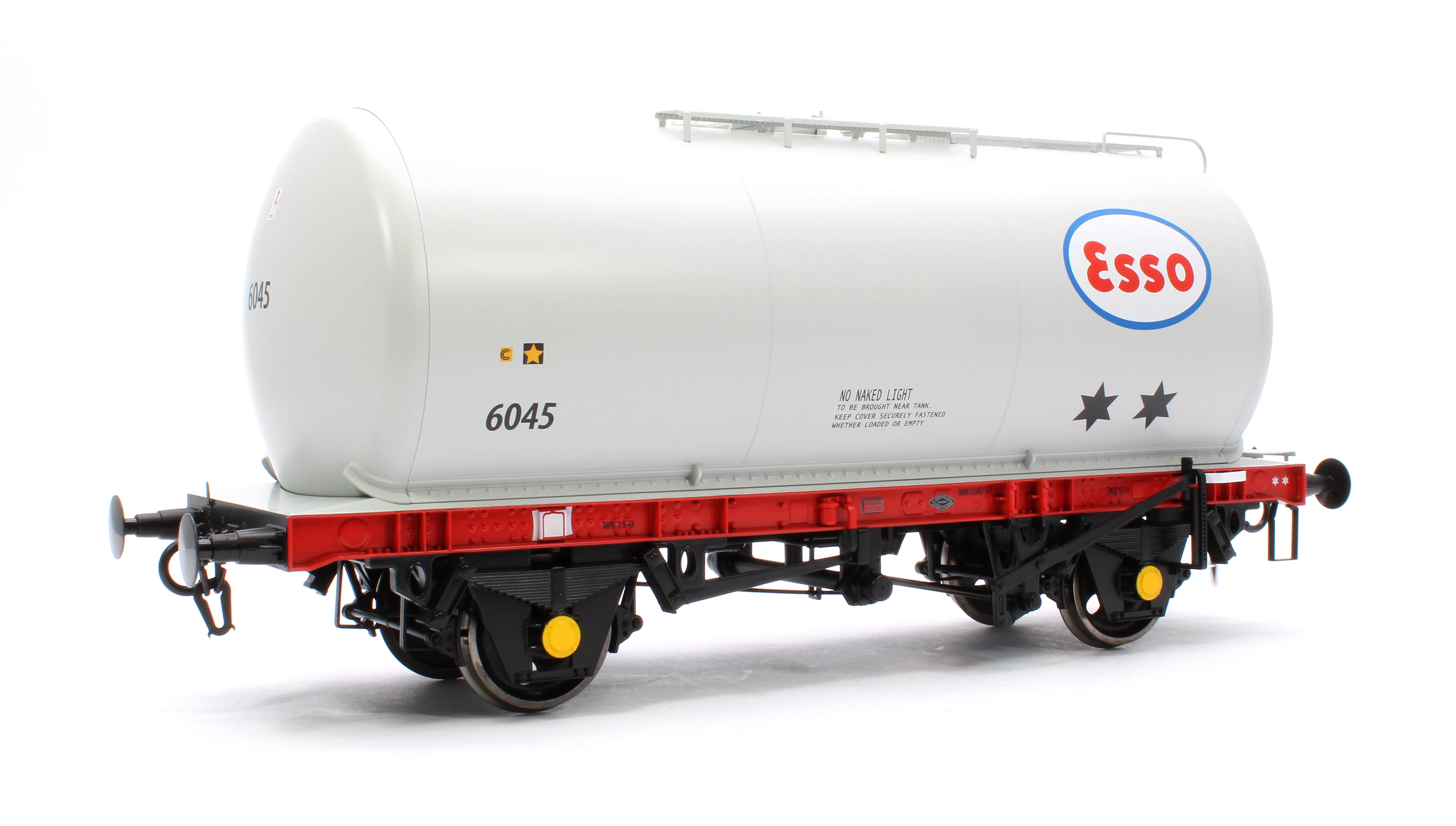 7F-064-009 TTA 45T Tanker Esso Grey/Red Chassis 6045 - Image 3
