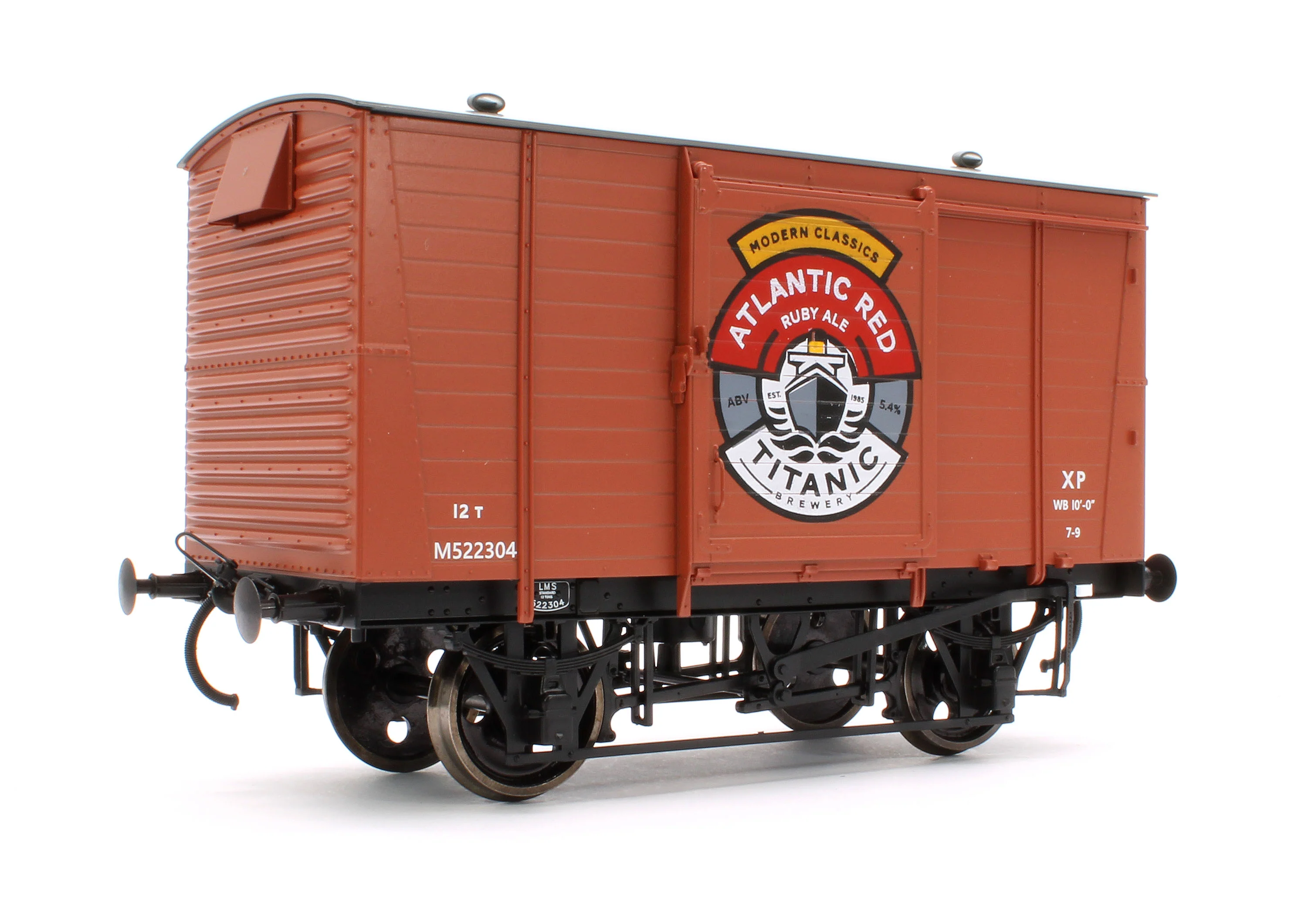 7F-065-005 LMS 12T Van Titanic Brewery Atlantic Red No.M522304