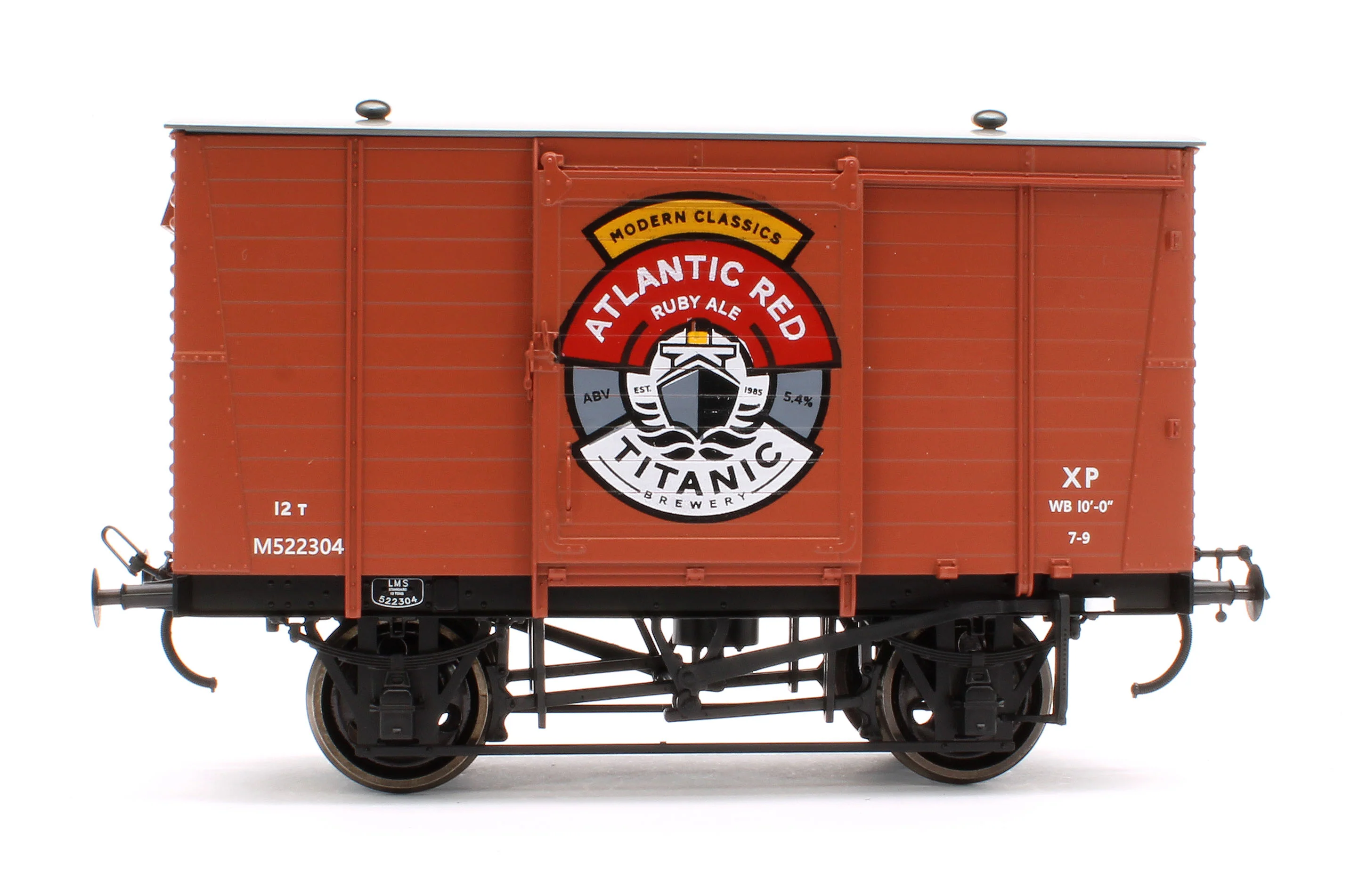 7F-065-005 LMS 12T Van Titanic Brewery Atlantic Red No.M522304 - Image 2