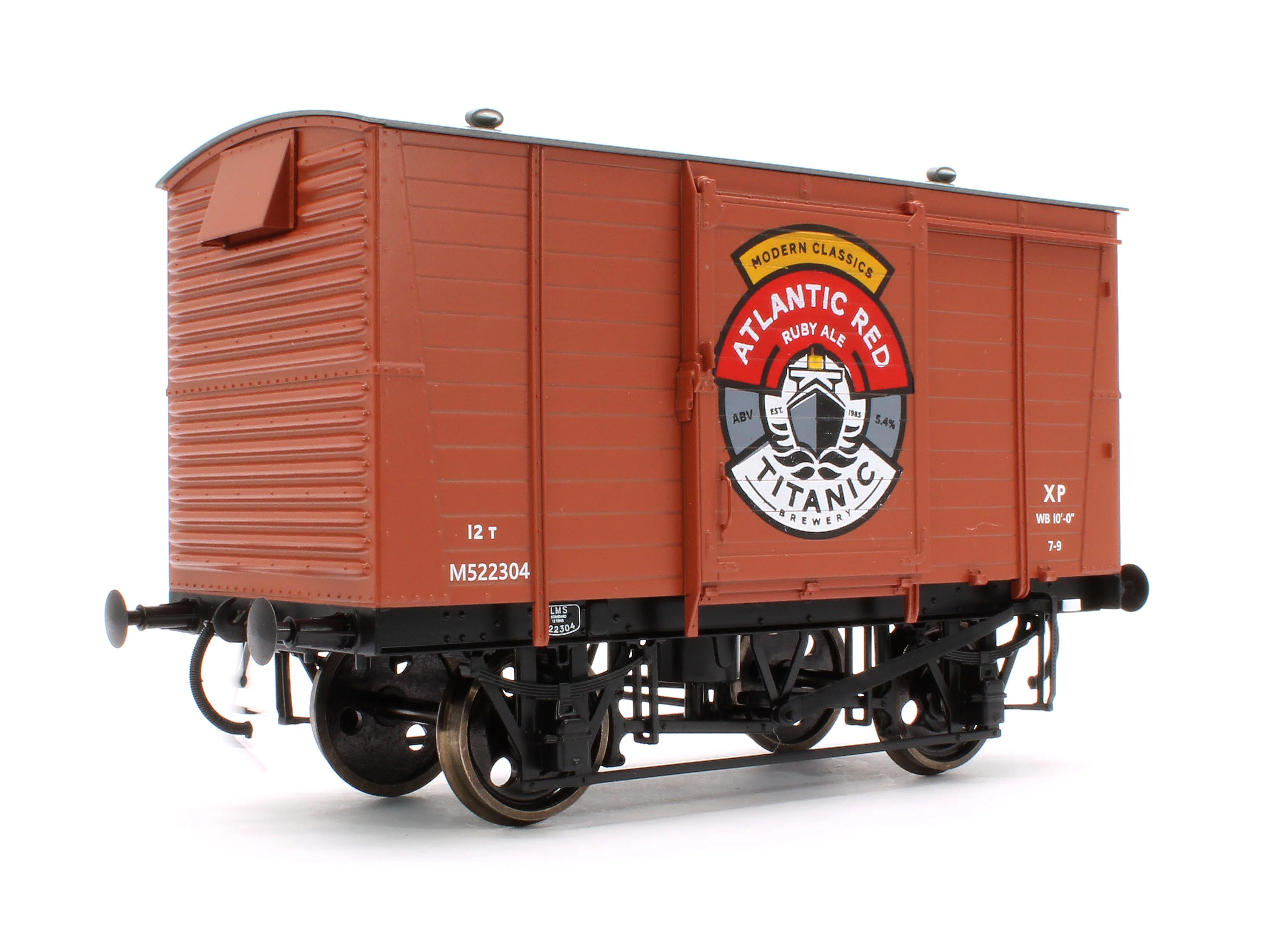 7F-065-005 LMS 12T Van Titanic Brewery Atlantic Red No.M522304 - Image 3