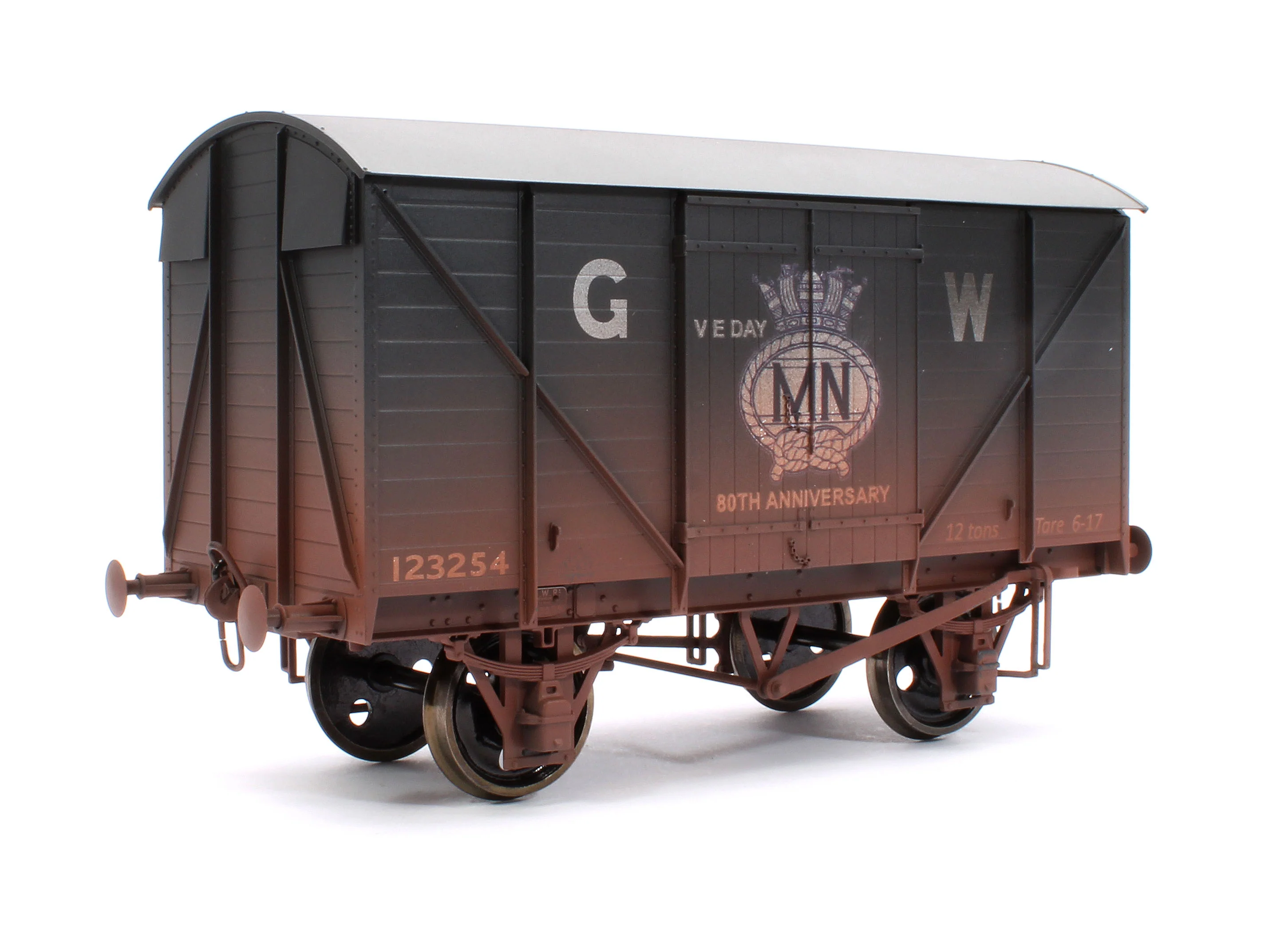 7F-066-013W GW Van VE Day Merchant Navy 80th Anniversary - Weathered