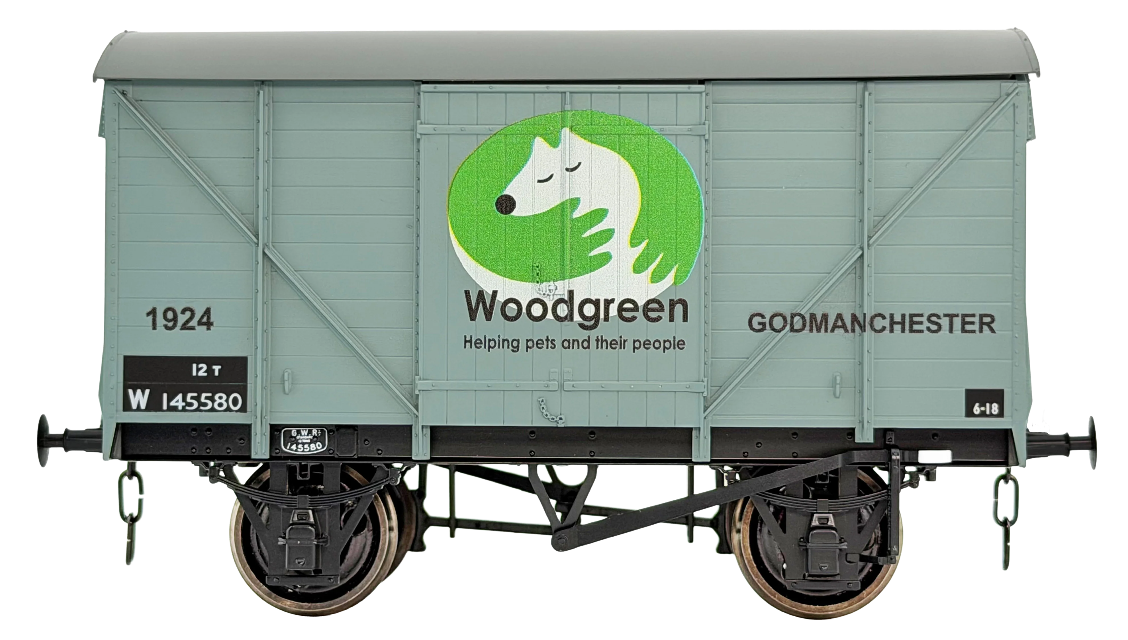 7F-066-014 GW Van Woodgreen Animal Charity