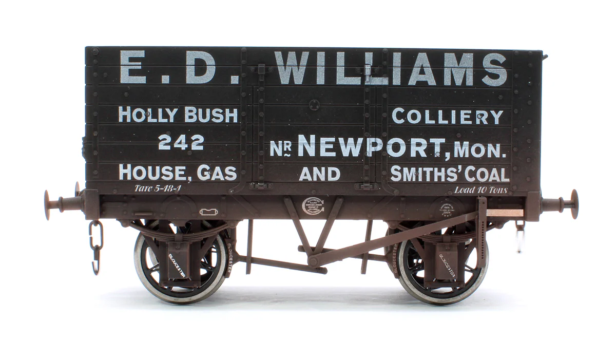 7F-073-005W 7 Plank Wagon 9' Wheelbase ED Williams 242 - Weathered - Image 2