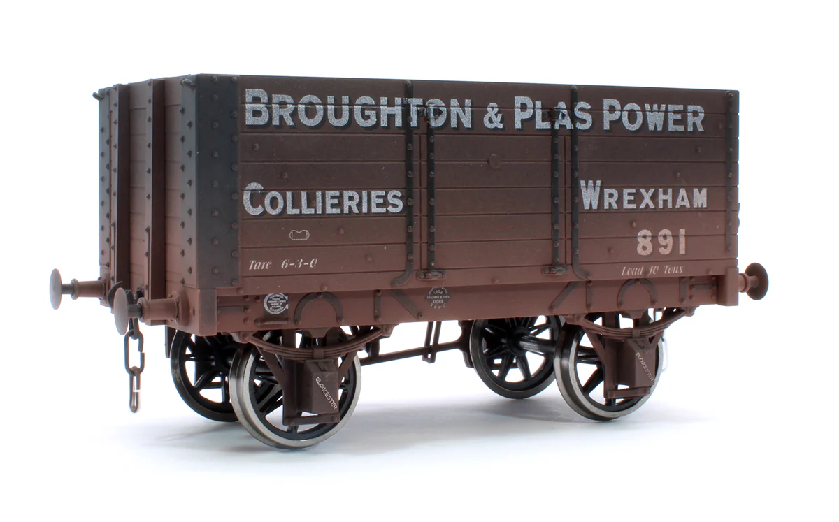 7F-073-006W 7 Plank 9' W/B Three Door Broughton & Plas Power 891 - Weathered - Image 3