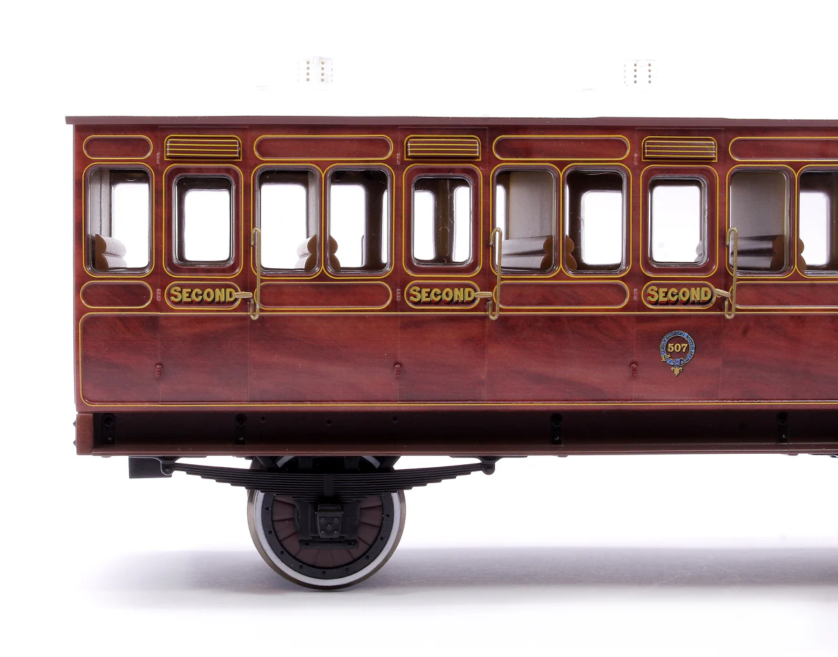 7P-020-200 Stroudley 4 Wheel Suburban Oil Lit 2nd Mahogany 507 - Image 5
