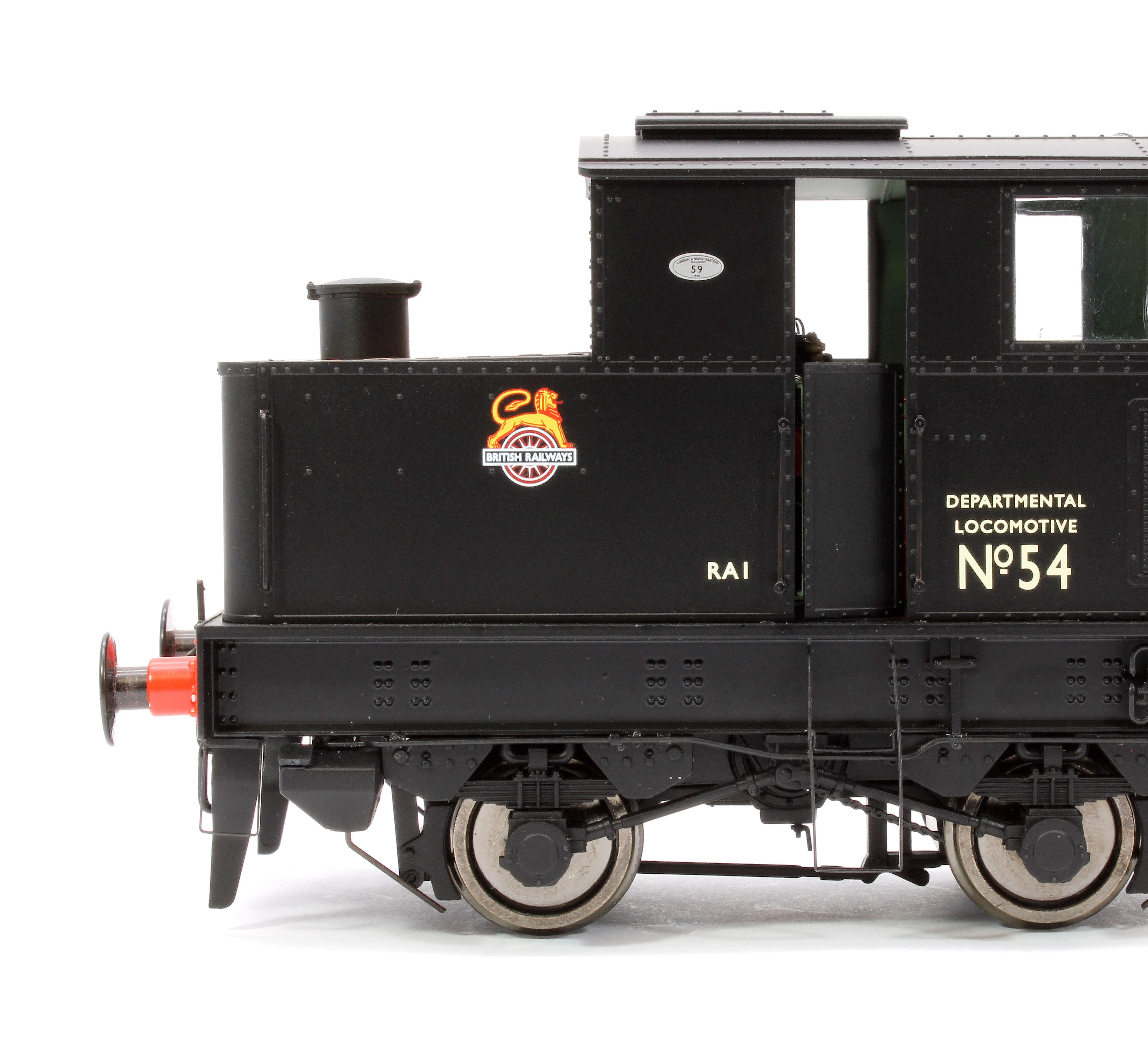 7S-005-010D Sentinel BR Early Crest Departmental No 54 Steam Locomotive - DCC Fitted - Image 6