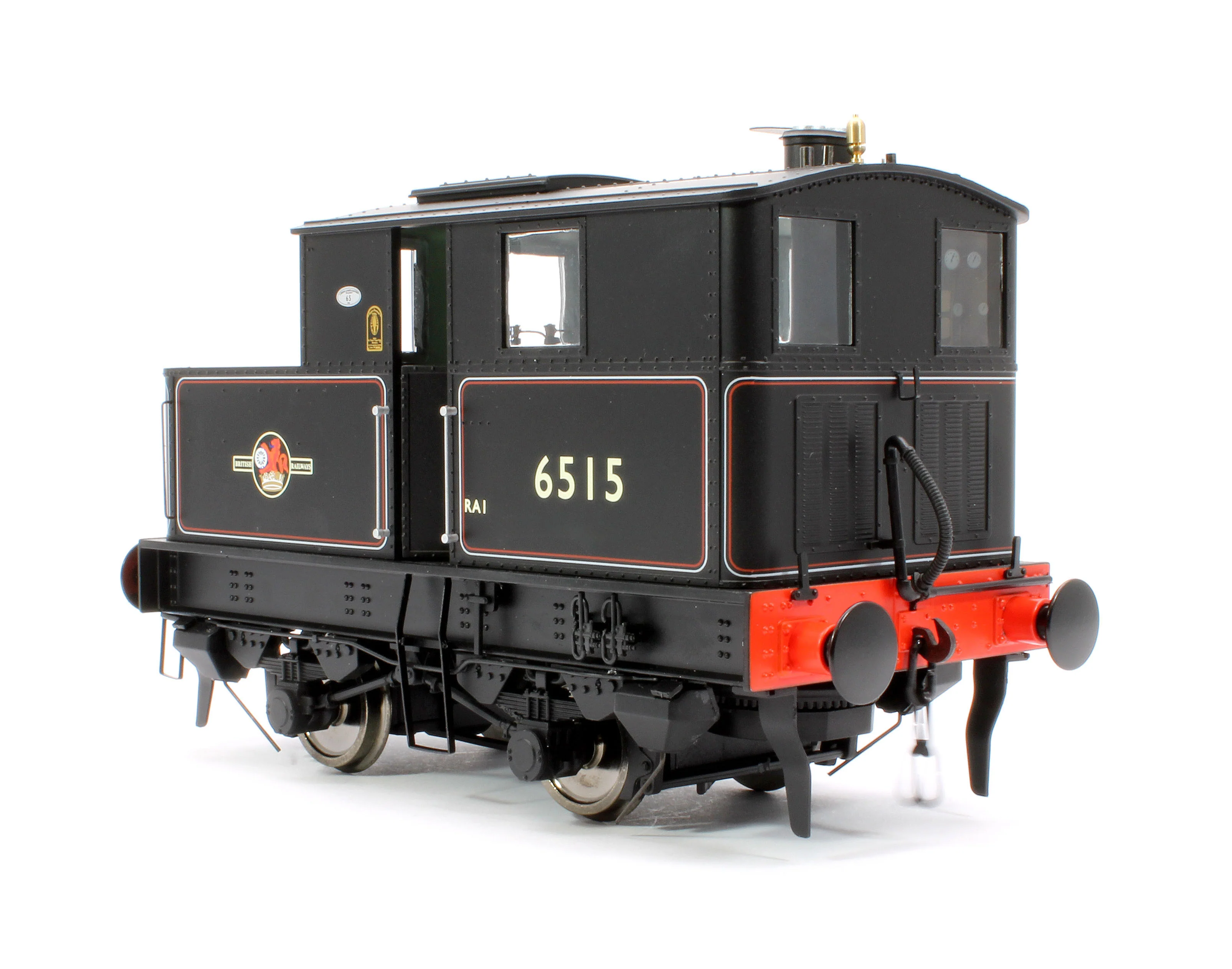 7S-005-013S Sentinel Y1/Y3 BR Lined Late Crest 6515 Steam Locomotive - DCC Sound - Image 2