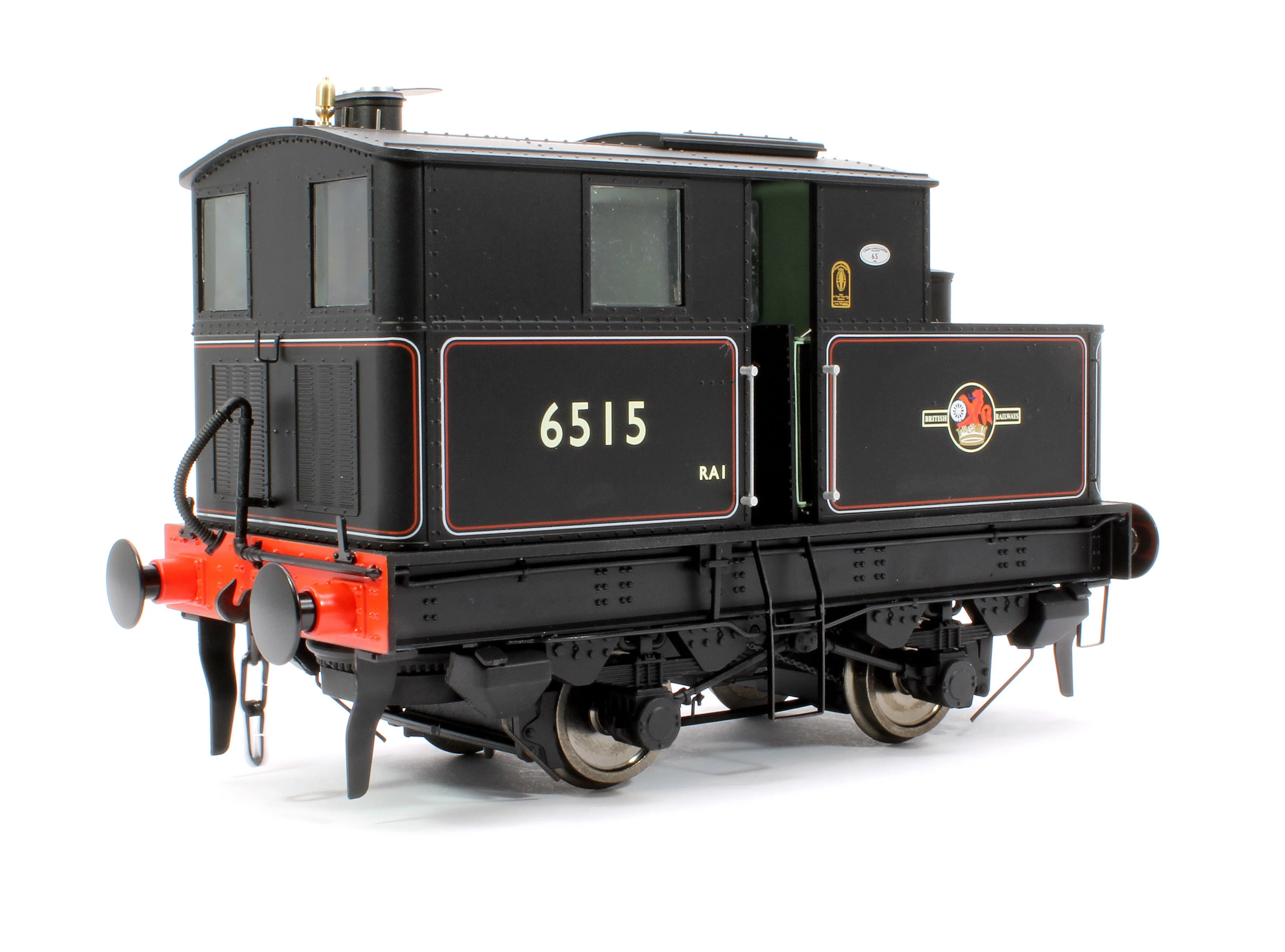 7S-005-013S Sentinel Y1/Y3 BR Lined Late Crest 6515 Steam Locomotive - DCC Sound - Image 3