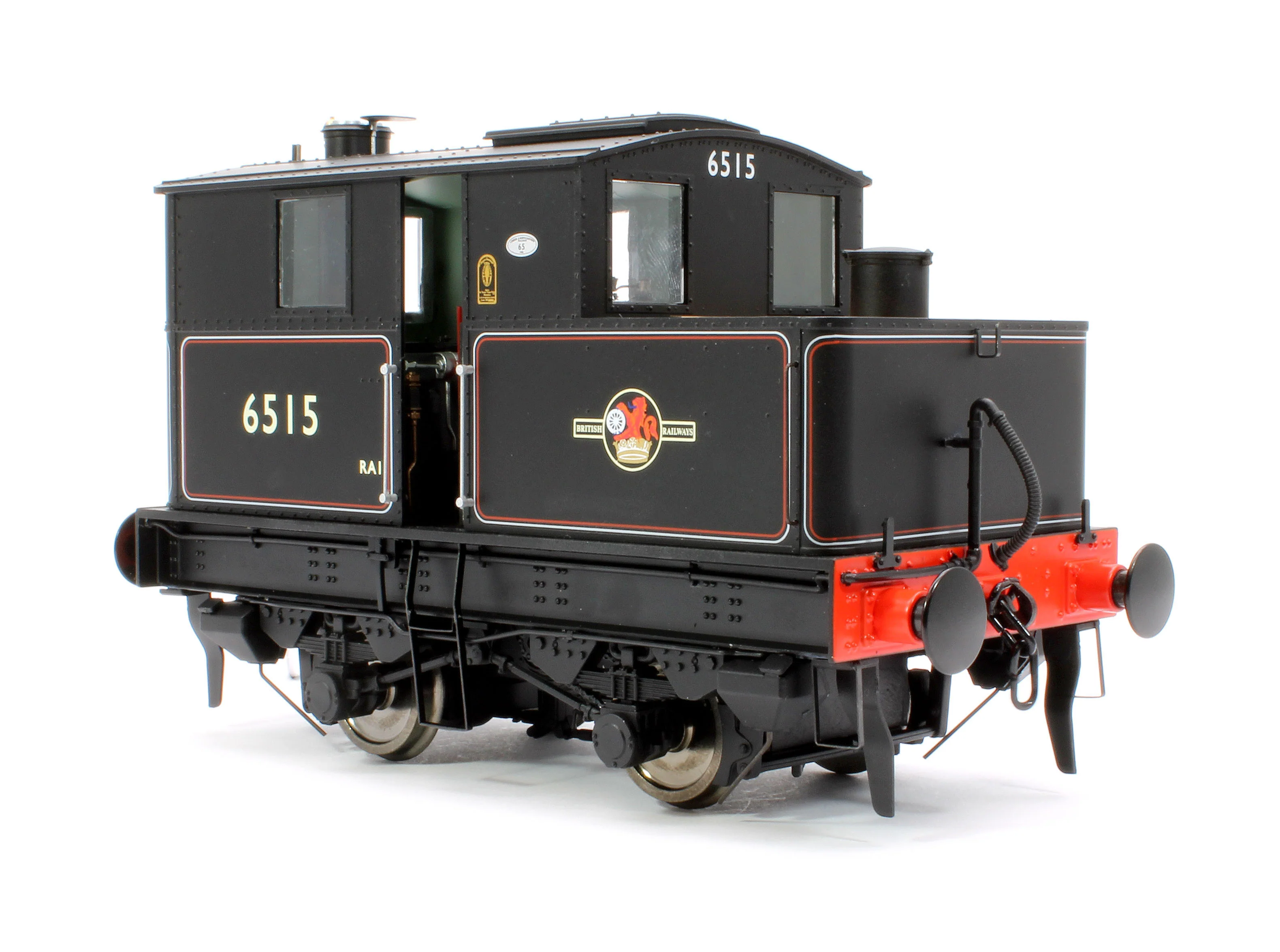 7S-005-013S Sentinel Y1/Y3 BR Lined Late Crest 6515 Steam Locomotive - DCC Sound - Image 4