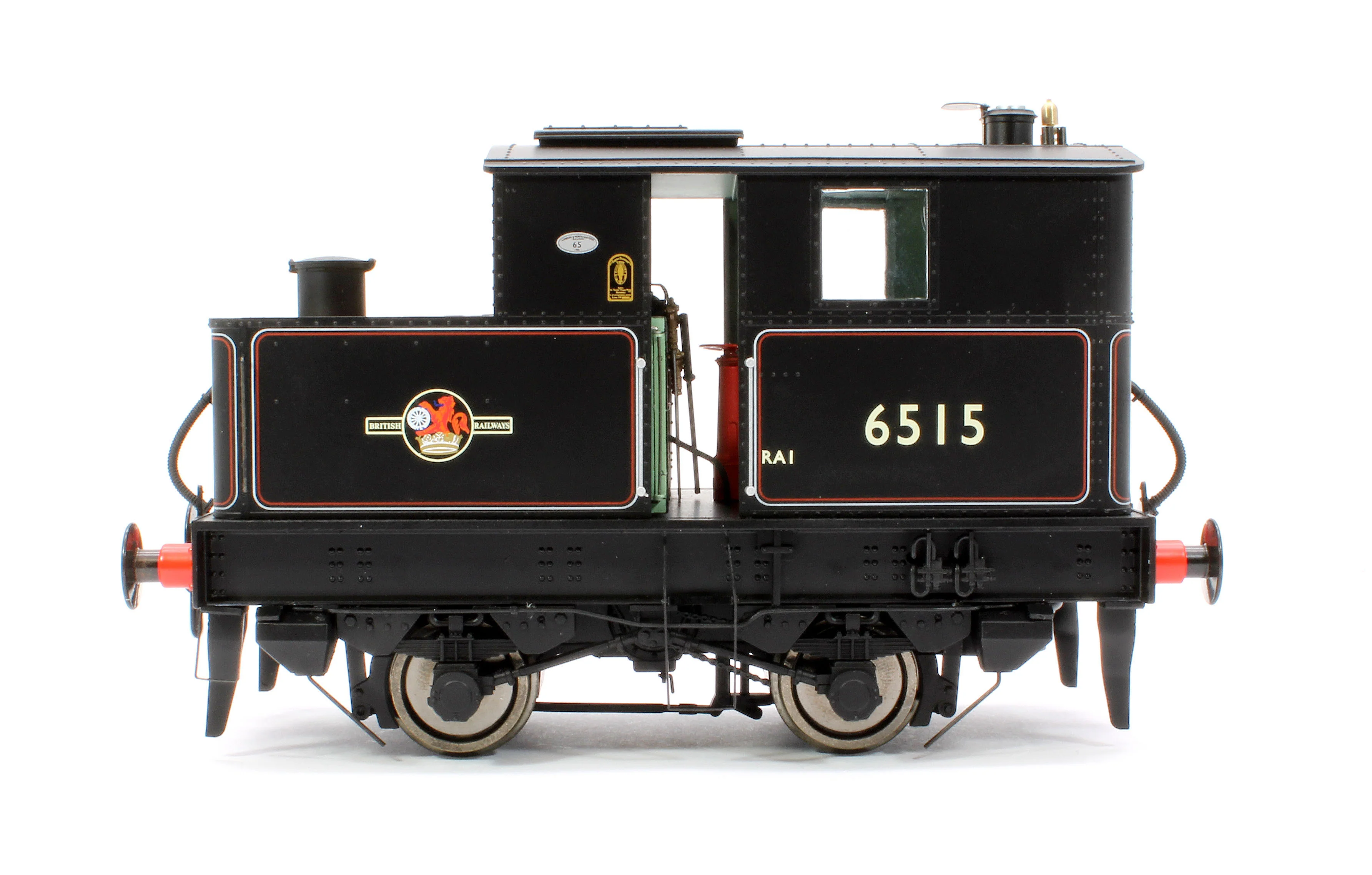 7S-005-013S Sentinel Y1/Y3 BR Lined Late Crest 6515 Steam Locomotive - DCC Sound - Image 5