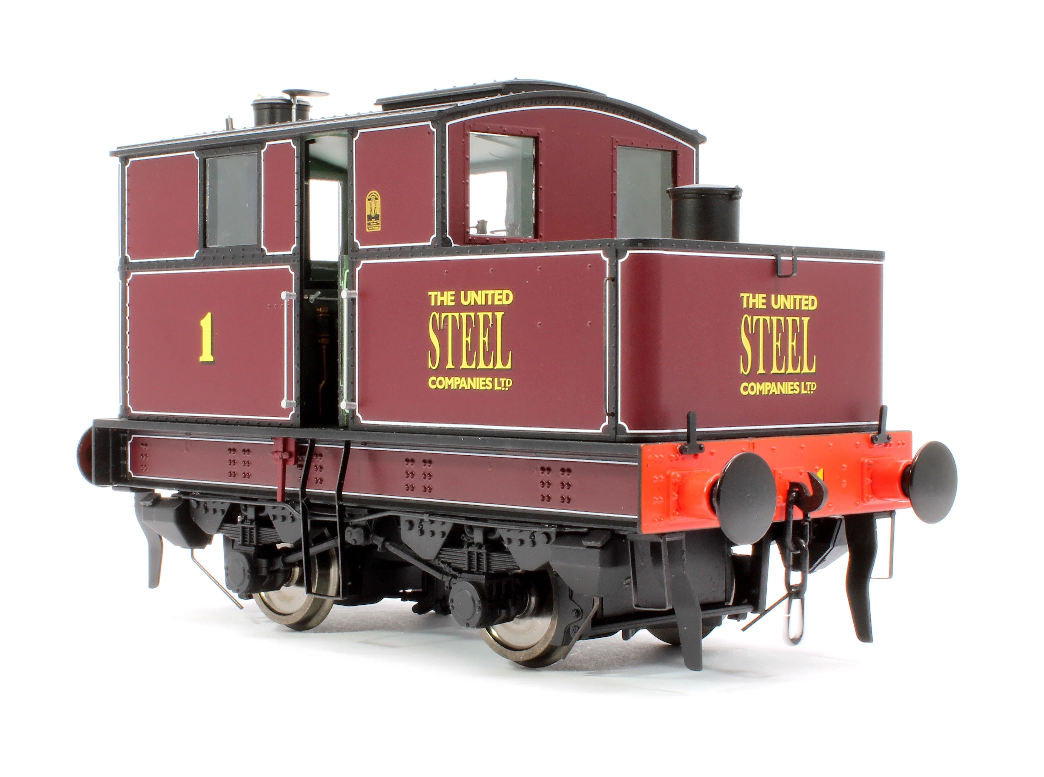 7S-005-014 Sentinel Y1/Y3 United Steel No 1 Steam Locomotive - Image 4