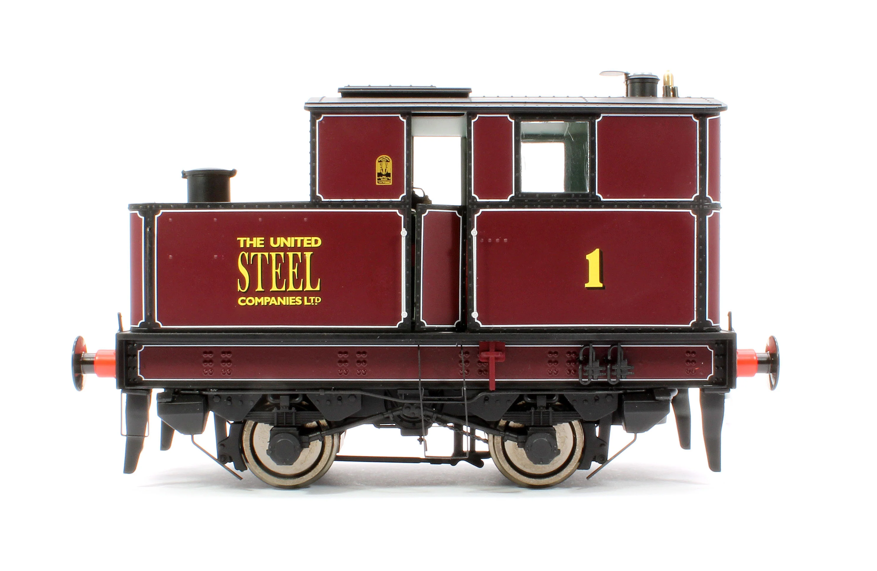 7S-005-014 Sentinel Y1/Y3 United Steel No 1 Steam Locomotive - Image 5