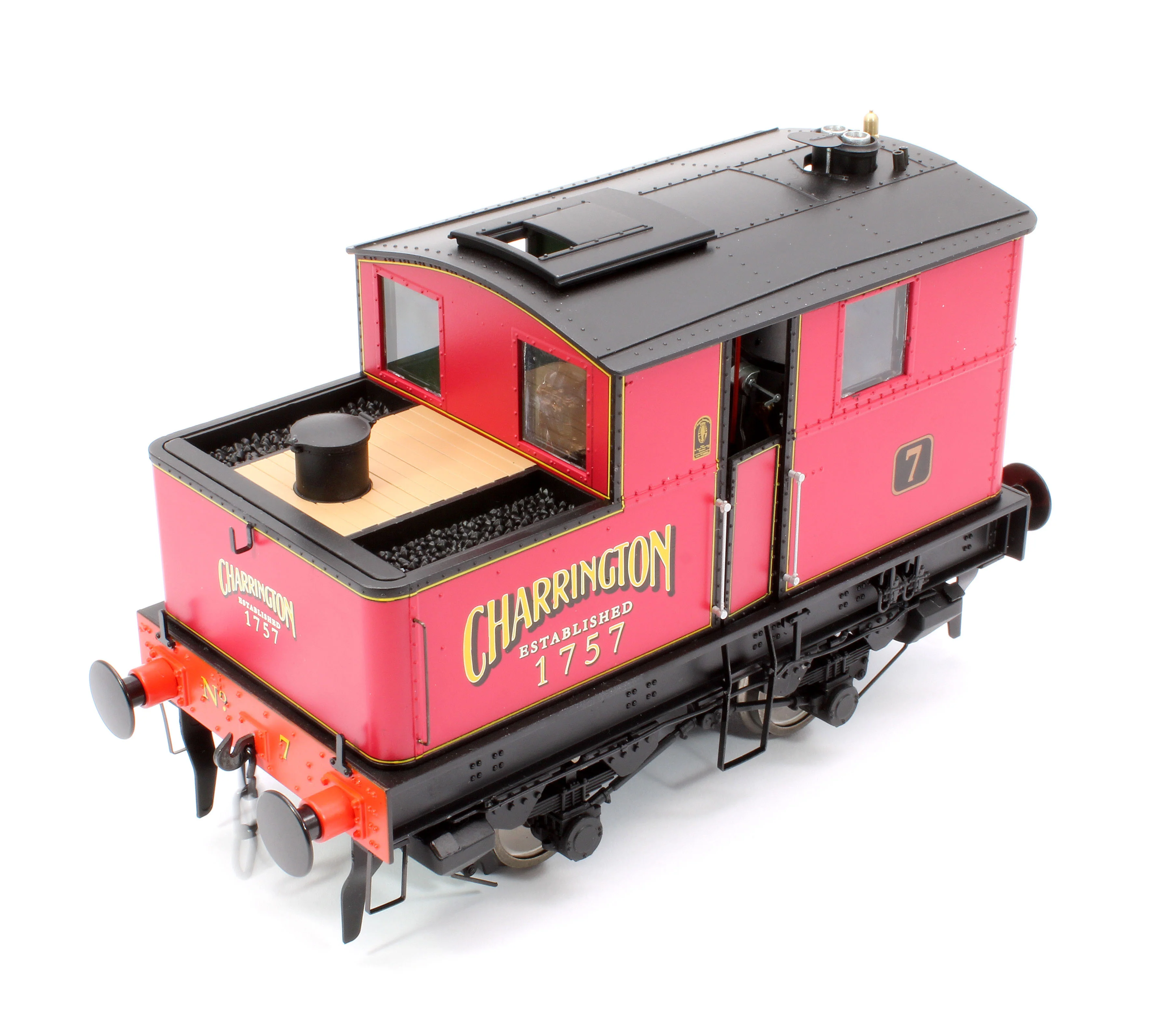 7S-005-015S Sentinel Y1/Y3 Charringtons Brewery No 7 Steam Locomotive - DCC Sound - Image 8