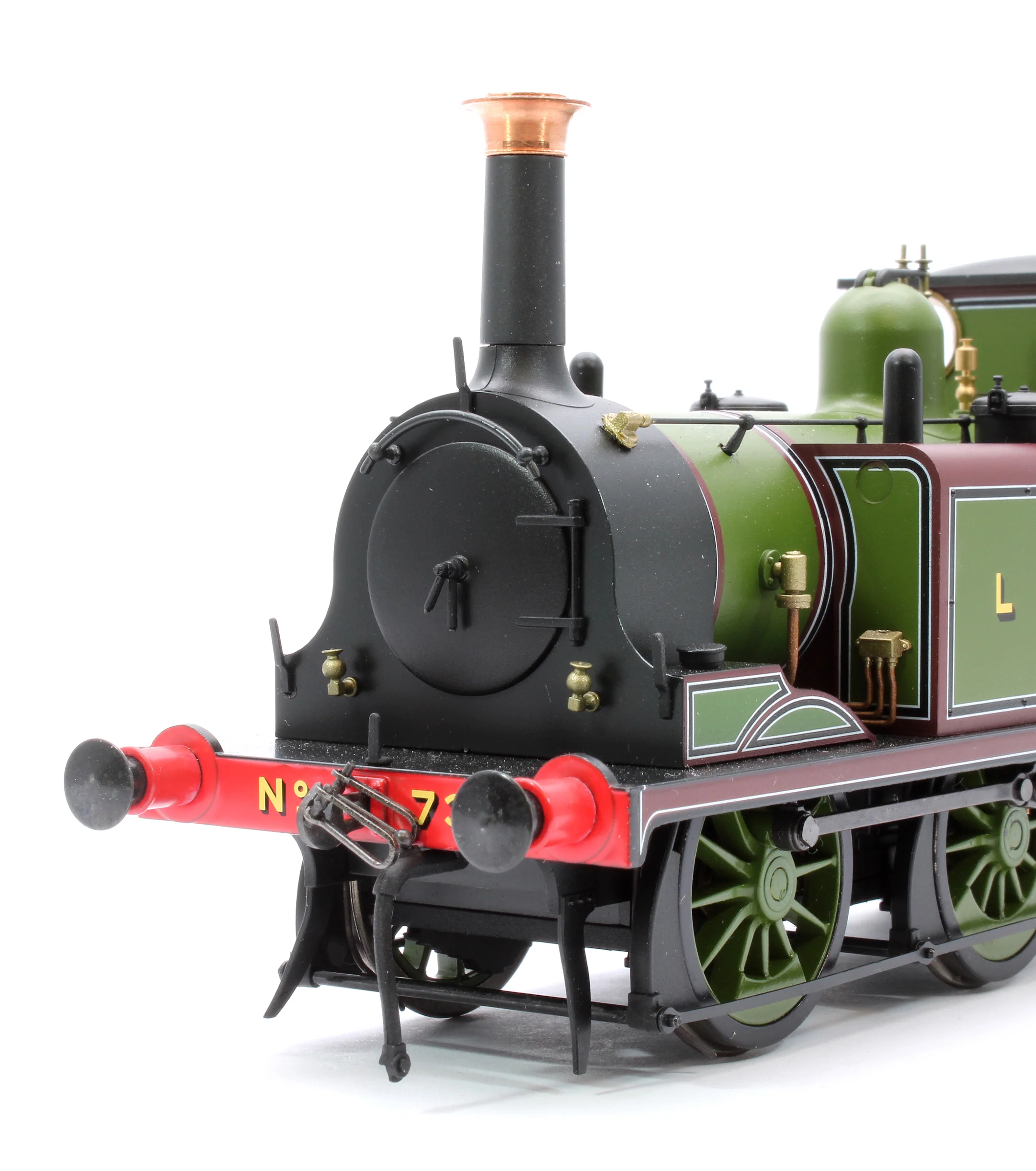 7S-010-014D Terrier A1 734 LSWR Green - Steam Tank Locomotive - DCC Fitted - Image 6