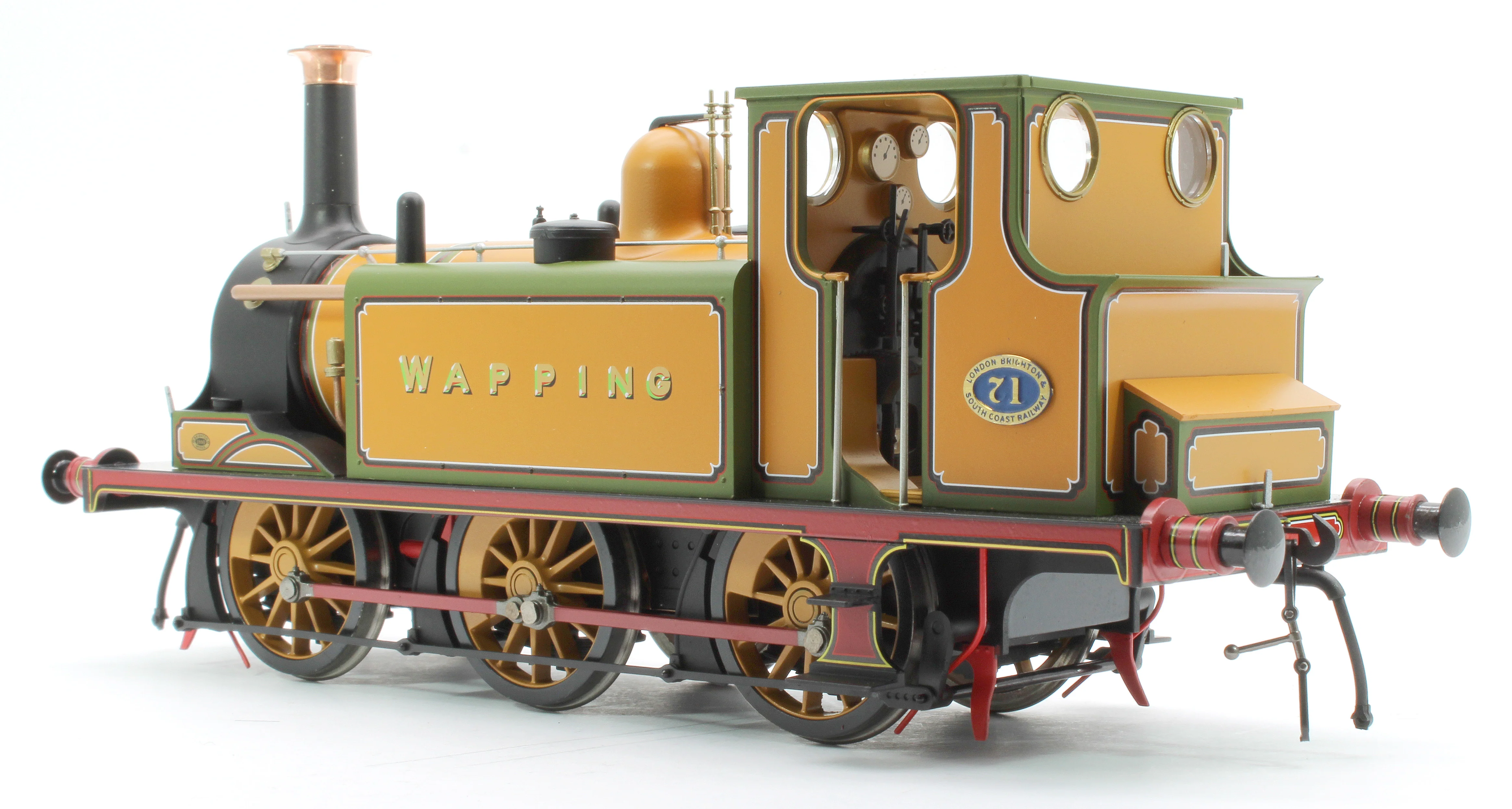 7S-010-021D Terrier A1 LBSC Improved Green Wapping 0-6-0 Tank Locomotive No.71 - DCC Fitted - Image 2