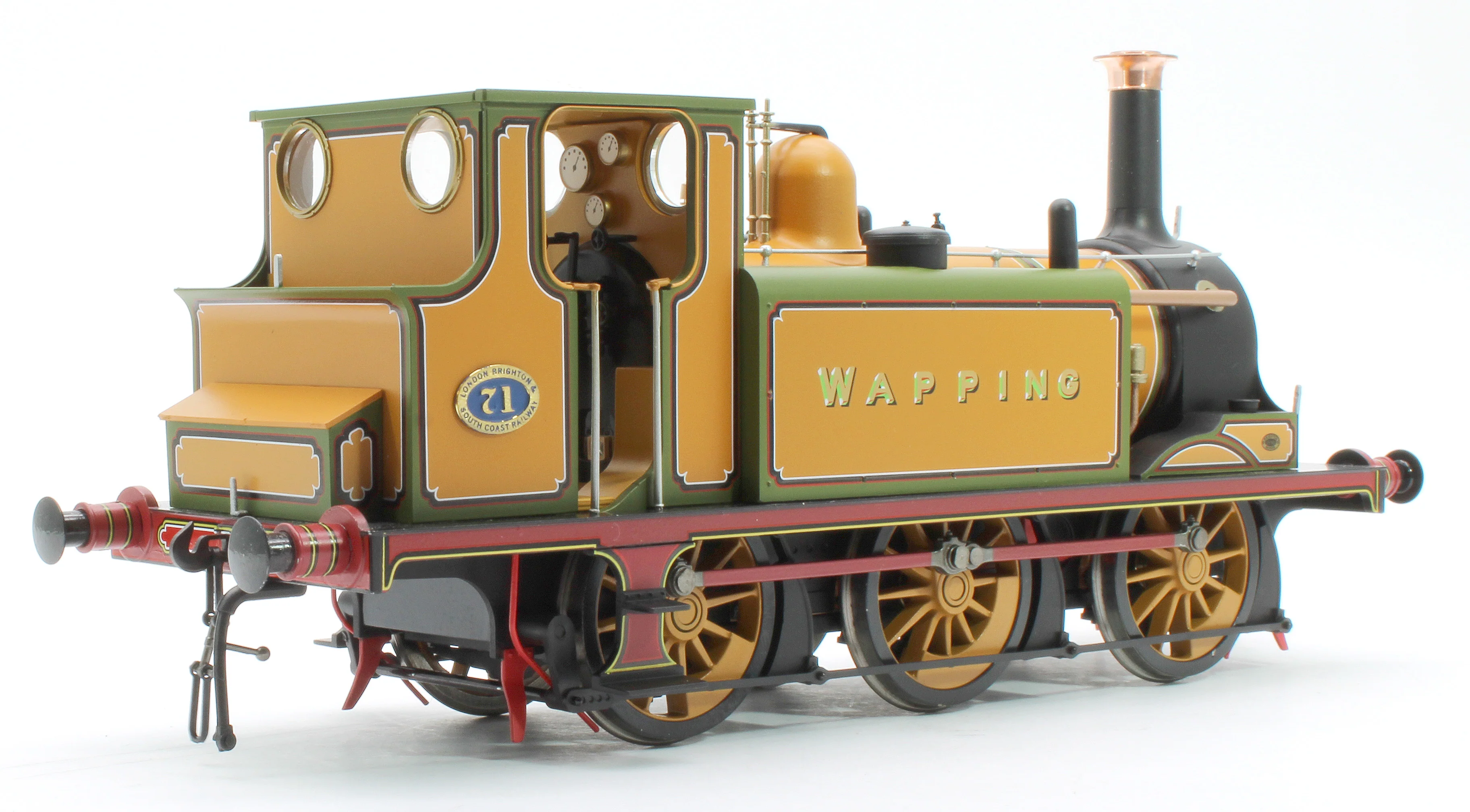 7S-010-021D Terrier A1 LBSC Improved Green Wapping 0-6-0 Tank Locomotive No.71 - DCC Fitted - Image 3