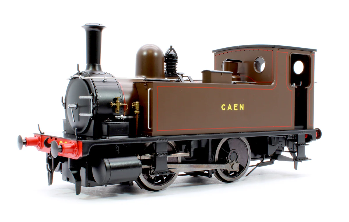 7S-018-002 L&SWR B4 0-4-0T Caen Brown 90 - Steam Tank Locomotive
