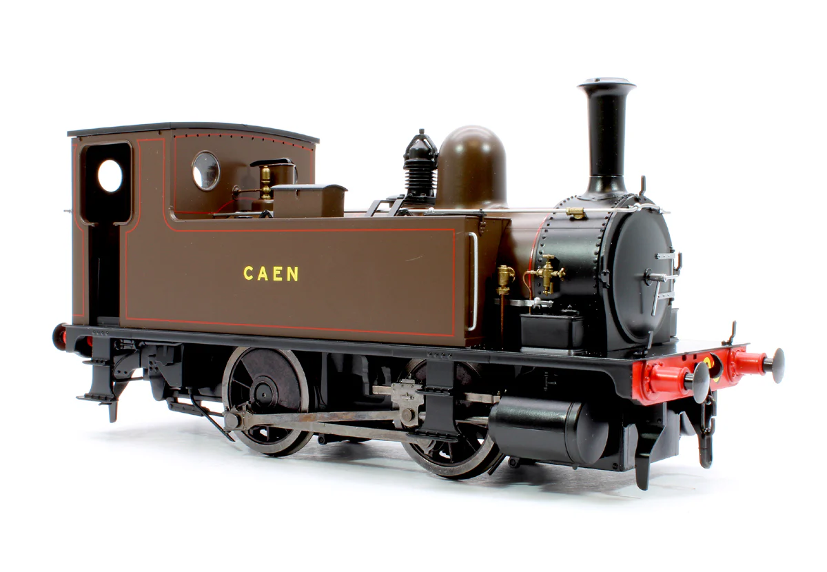 7S-018-002S L&SWR B4 0-4-0T Caen Brown 90 - Steam Tank Locomotive - Sound Fitted - Image 5