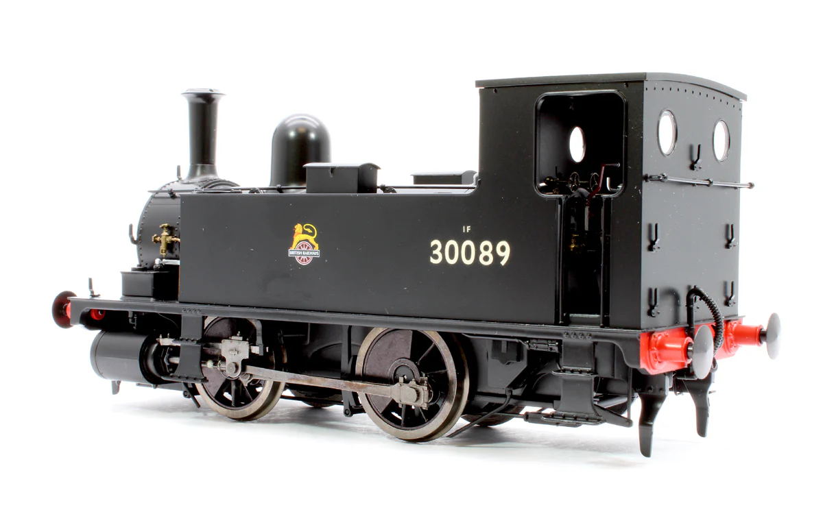 7S-018-004D B4 0-4-0T BR Early Crest 30089 - Steam Tank Locomotive - DCC Fitted - Image 2