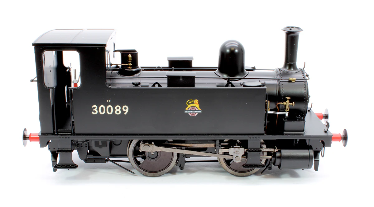 7S-018-004D B4 0-4-0T BR Early Crest 30089 - Steam Tank Locomotive - DCC Fitted - Image 5