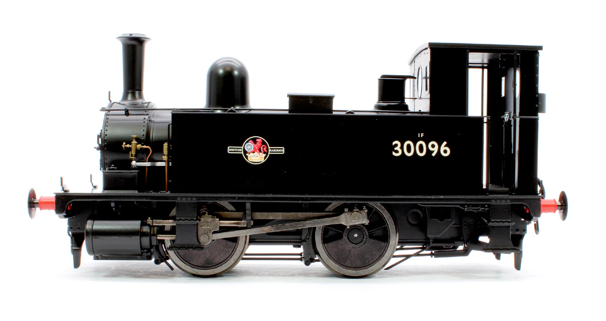 7S-018-005S B4 0-4-0T BR Late Crest 30096 - Steam Tank Locomotive - Sound Fitted - Image 5