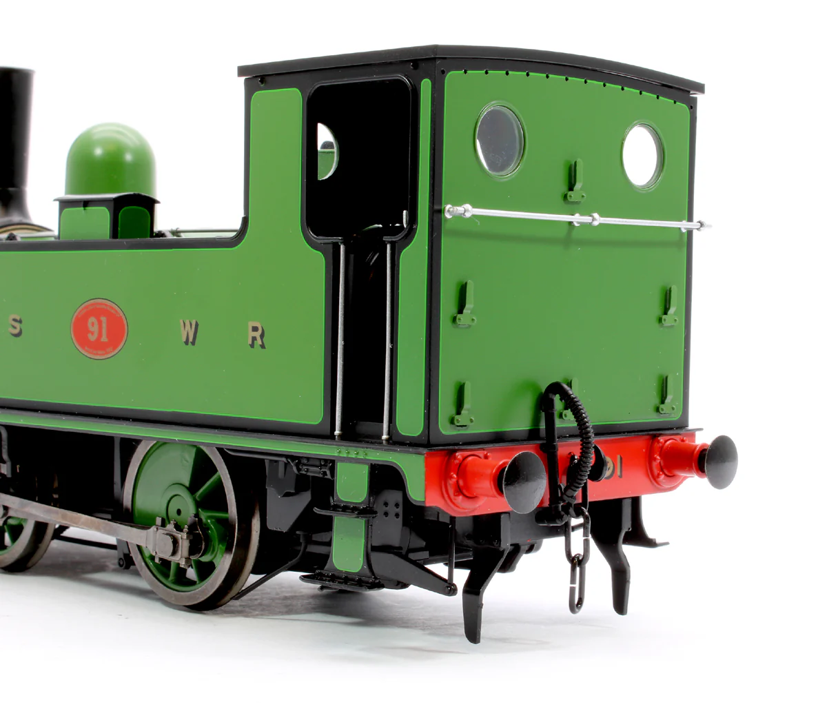 7S-018-006 L&SWR B4 0-4-0T Lined Green 91 - Steam Tank Locomotive - Image 8
