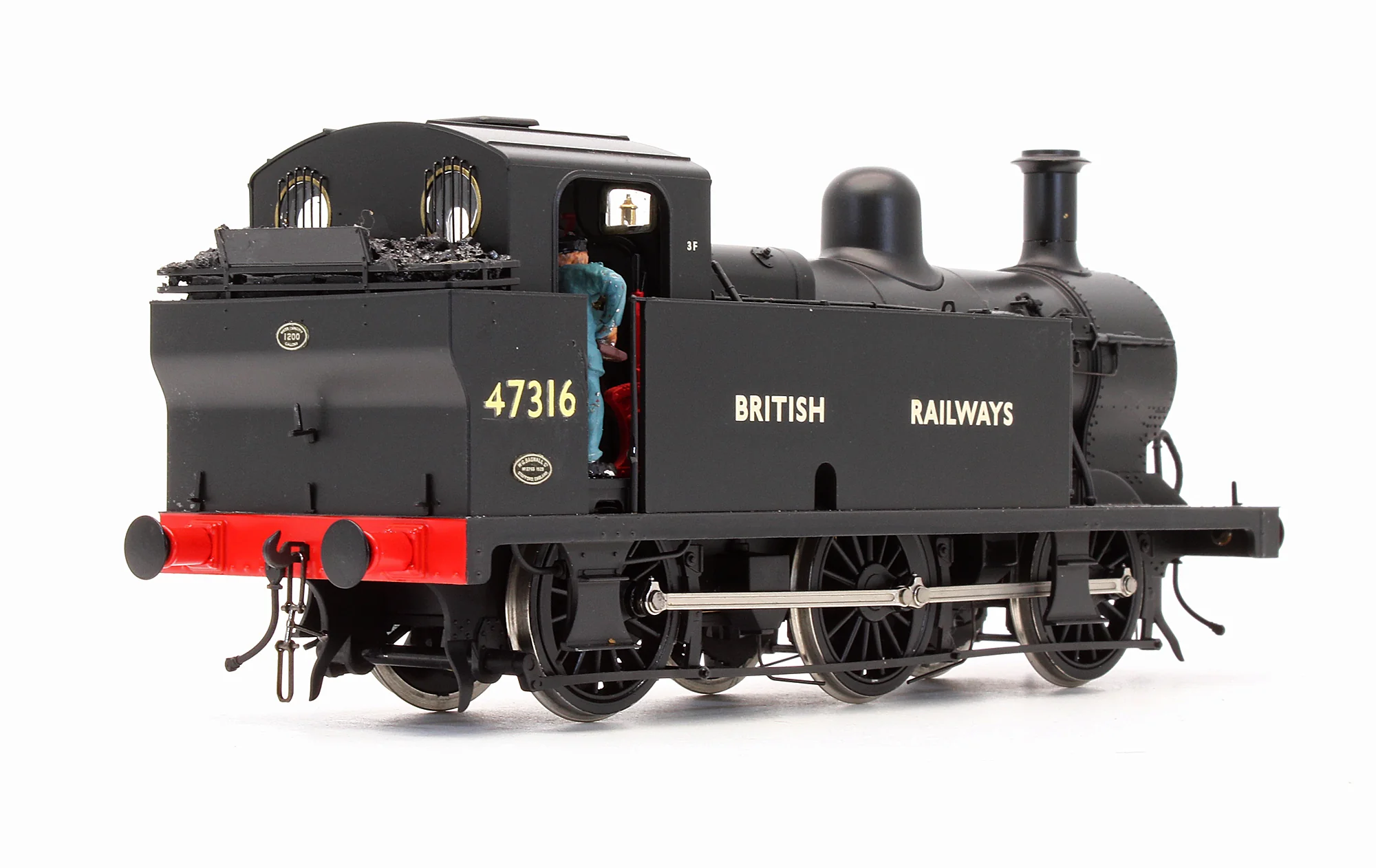 Pre-Owned Class 3F 'Jinty' 0-6-0T In BR Black With 'BRITISH RAILWAYS' No.47316 Steam Locomotive - Image 2