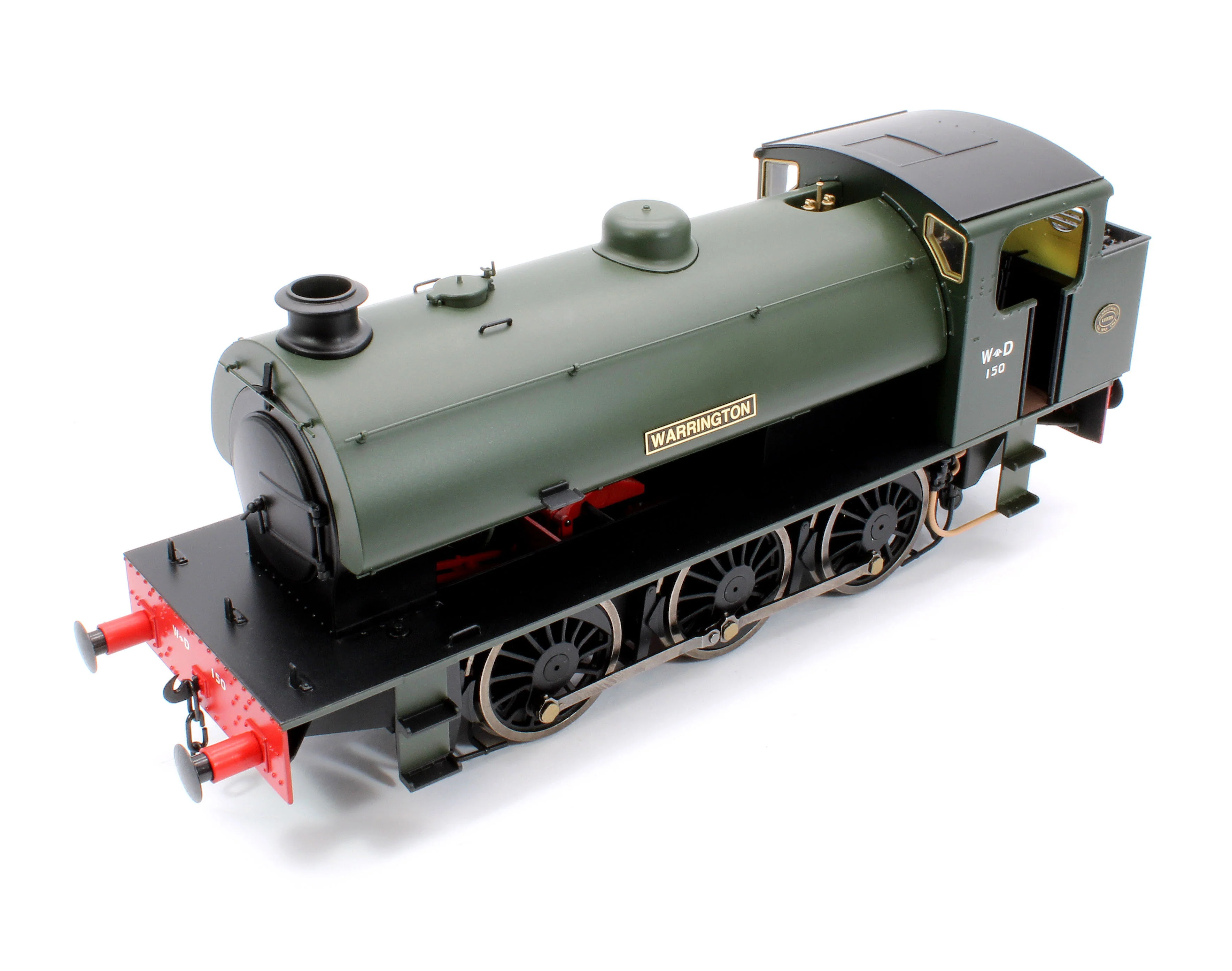 7S-094-RAILS1 J94 Austerity 'Warrington' WD150 War Department Green 0-6-0 Tank Locomotive - Image 10