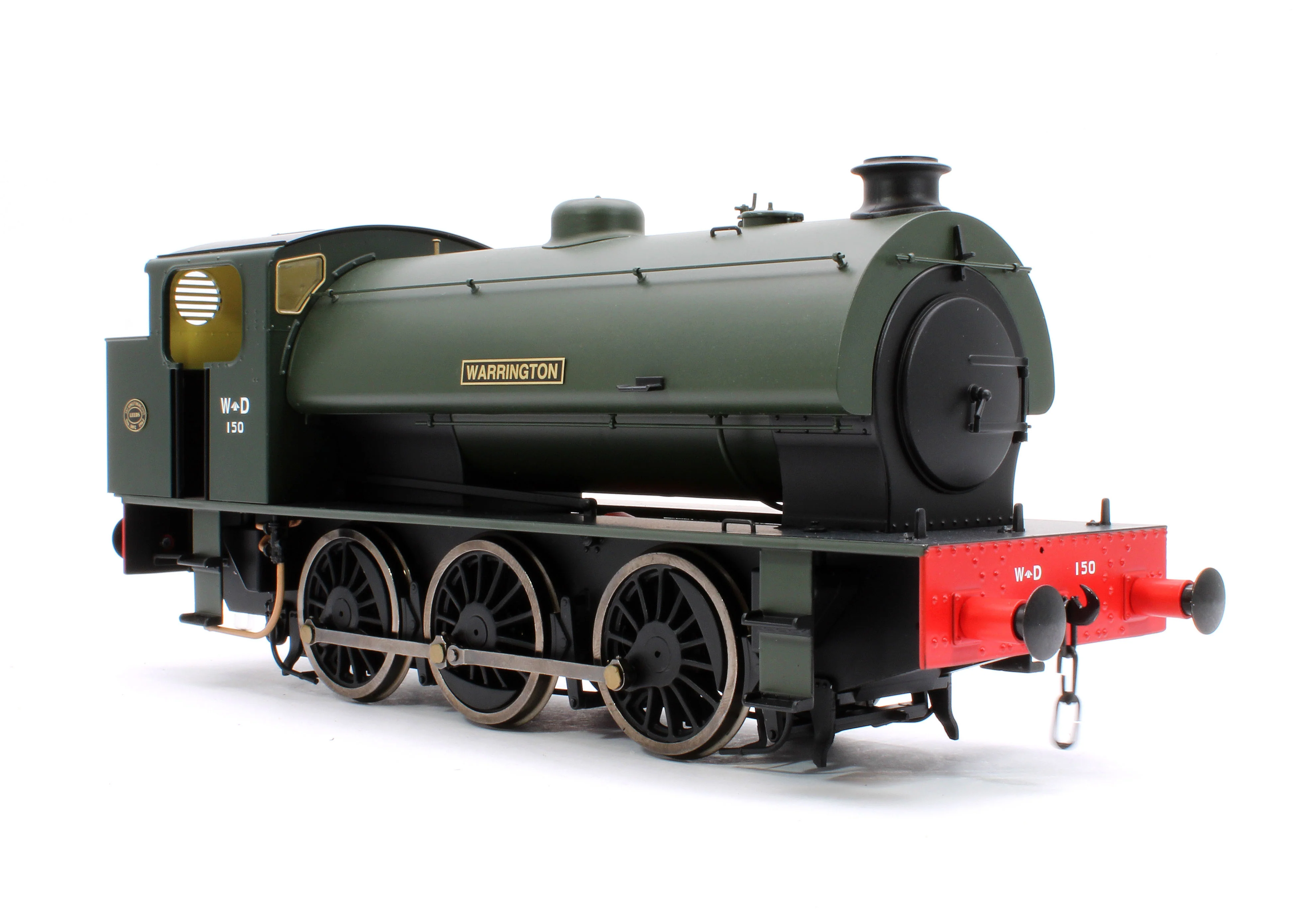 7S-094-RAILS1 J94 Austerity 'Warrington' WD150 War Department Green 0-6-0 Tank Locomotive - Image 4