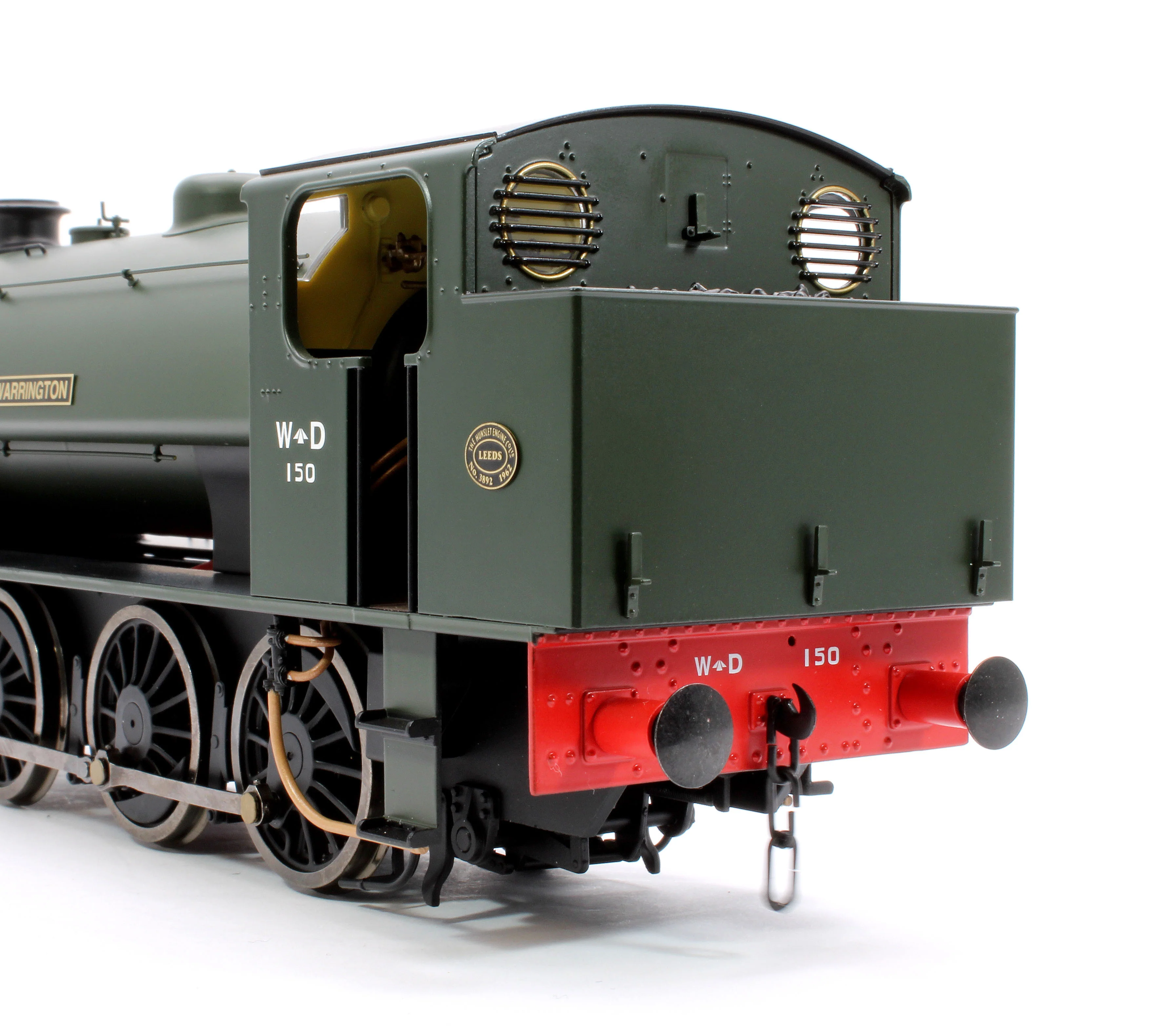 7S-094-RAILS1 J94 Austerity 'Warrington' WD150 War Department Green 0-6-0 Tank Locomotive - Image 9