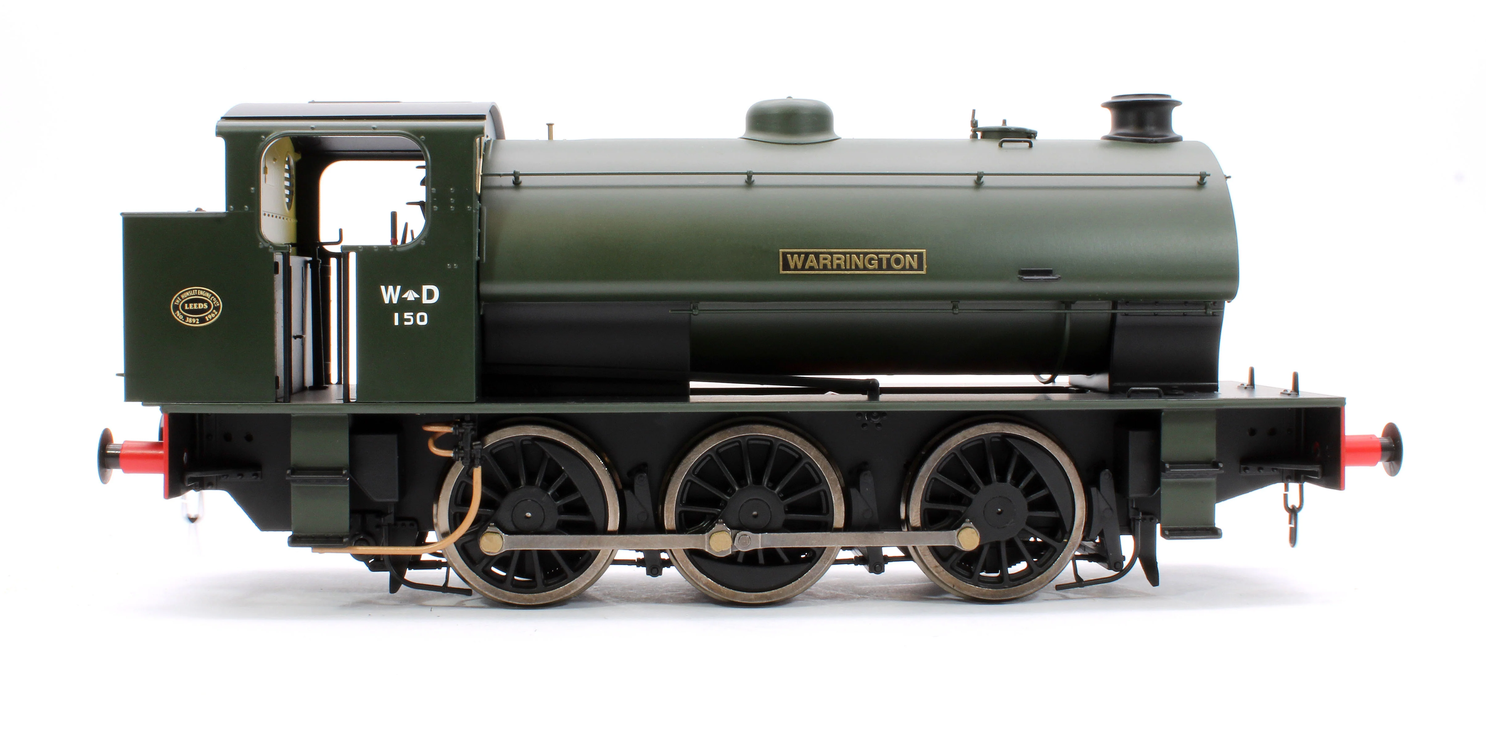 7S-094-RAILS1D J94 Austerity 'Warrington' WD150 War Department Green 0-6-0 Tank Locomotive - DCC Fitted - Image 6