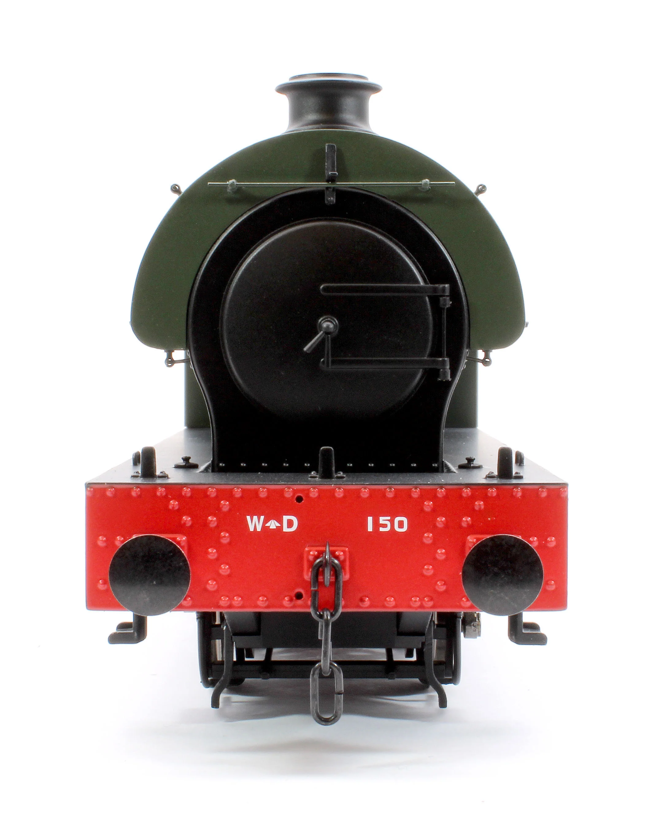 7S-094-RAILS1S J94 Austerity 'Warrington' WD150 War Department Green 0-6-0 Tank Locomotive (DCC Sound) - Image 7