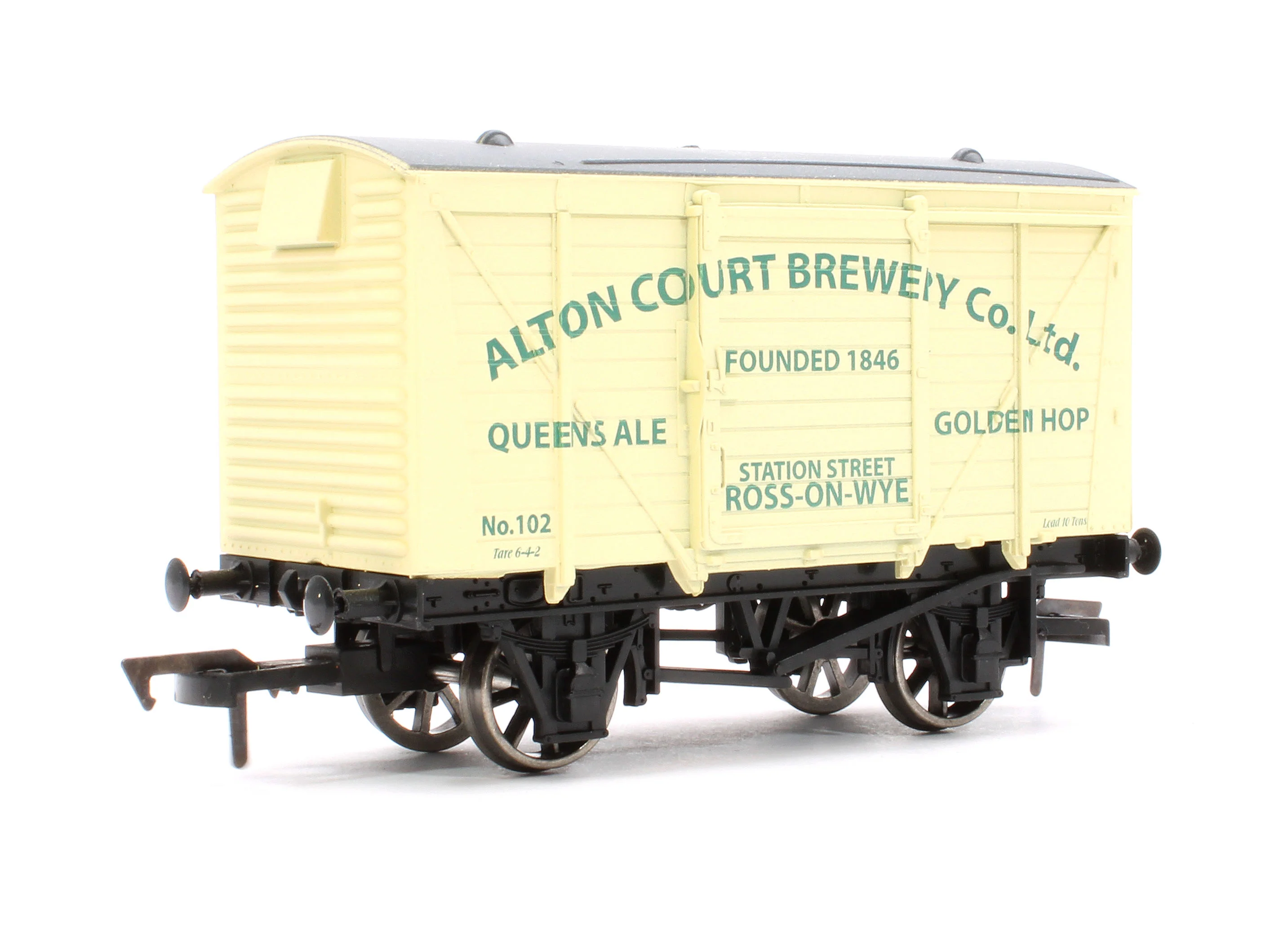 Pre-Owned 10T No.102 Vent Van 'Alton Court Brewery Co. Ltd - Ross-On-Wye' (Limited Edition for Burnham & District MRC) - Image 3