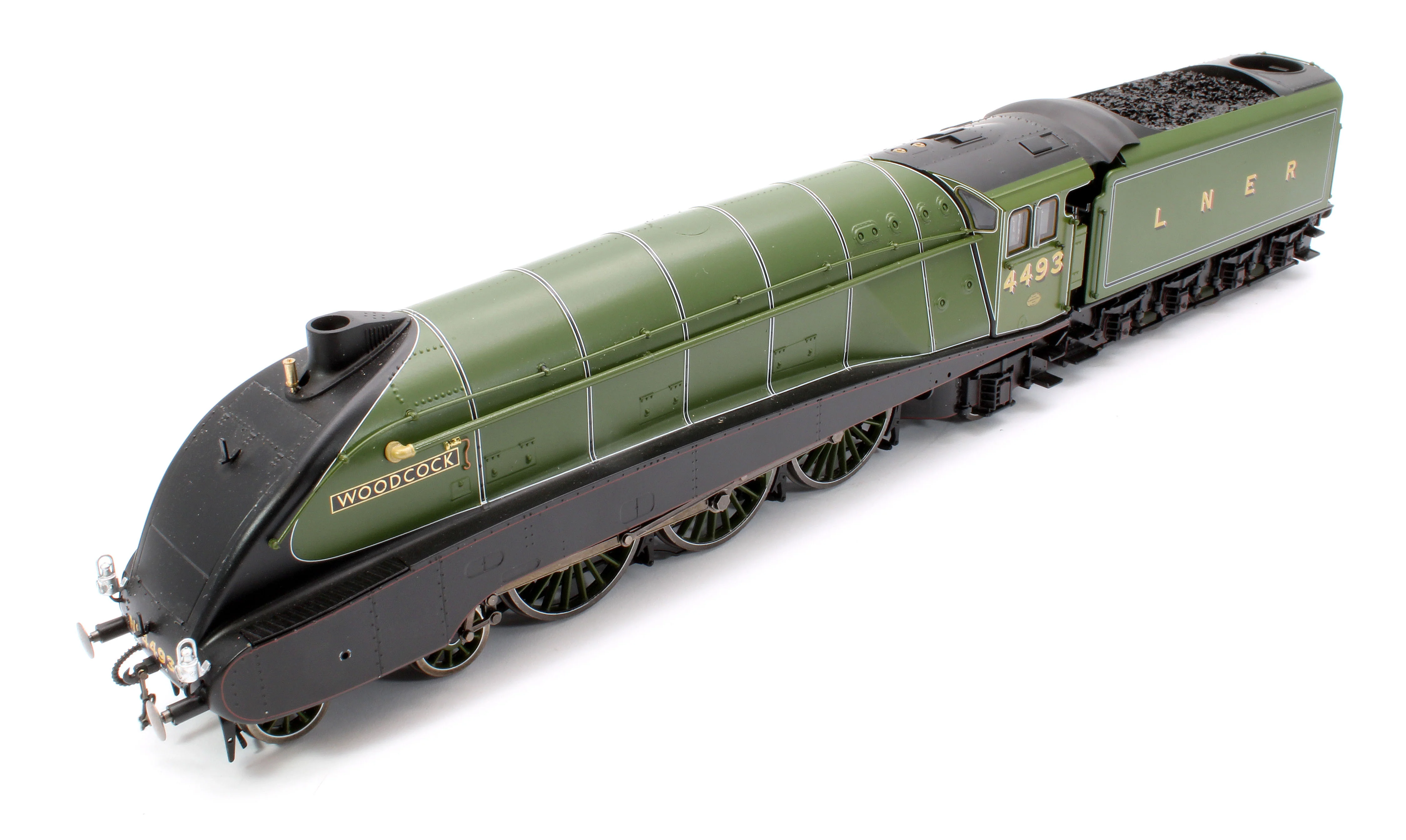 BL-001-008 Black Label Class A4 Woodcock LNER Green Valanced 4-6-2 No.4493 Steam Locomotive - DCC Sound & Smoke - Image 12