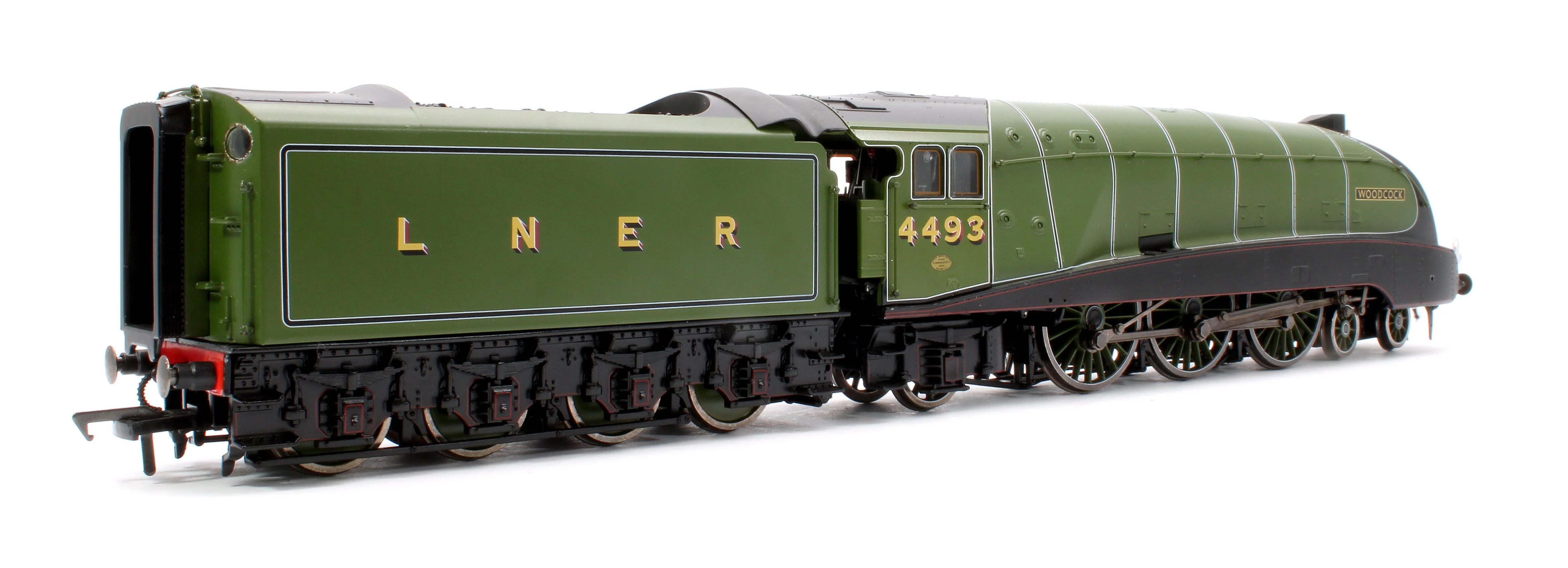 BL-001-008 Black Label Class A4 Woodcock LNER Green Valanced 4-6-2 No.4493 Steam Locomotive - DCC Sound & Smoke - Image 4