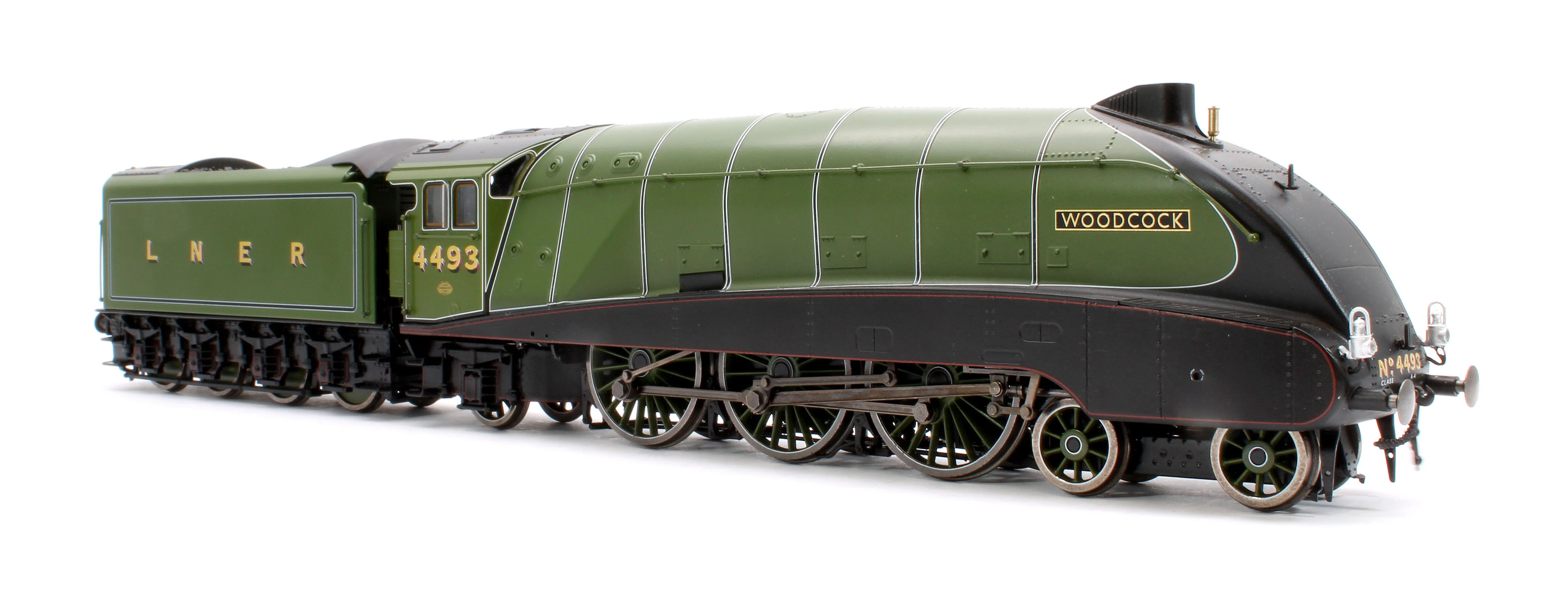 BL-001-008 Black Label Class A4 Woodcock LNER Green Valanced 4-6-2 No.4493 Steam Locomotive - DCC Sound & Smoke - Image 5