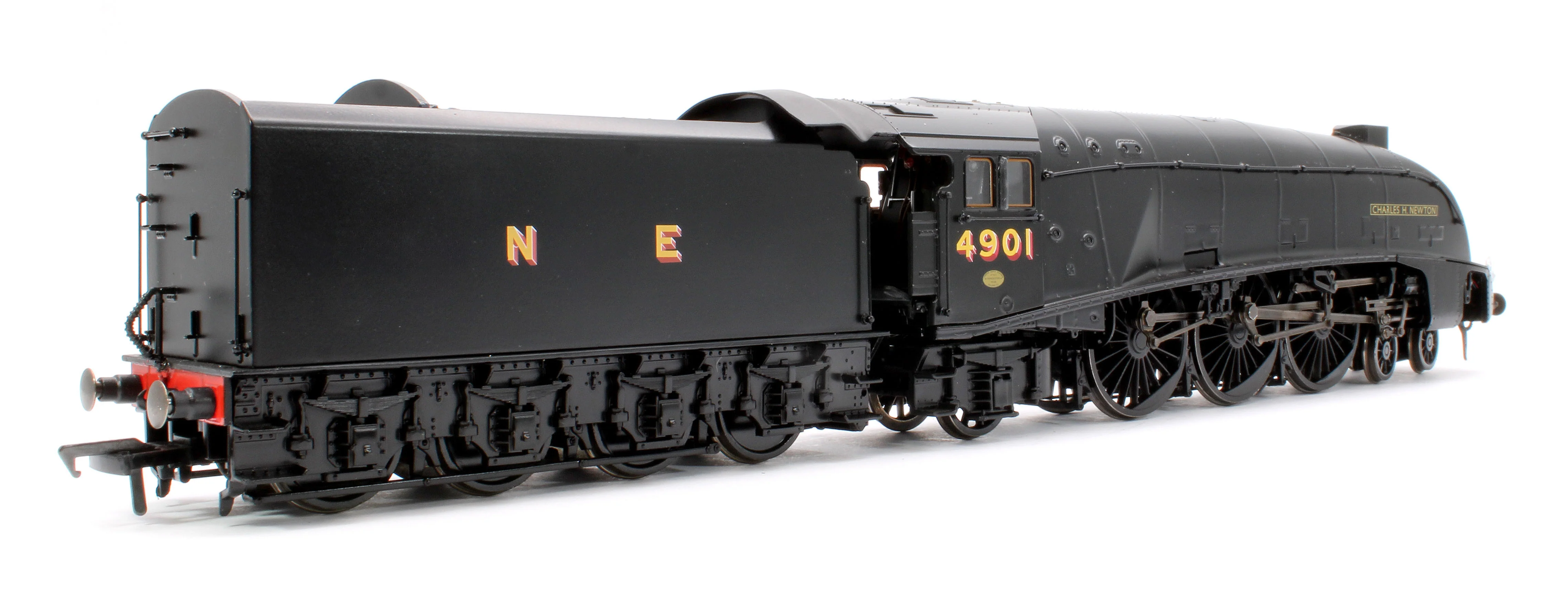 BL-001-009 Black Label Class A4 Charles Newton Wartime Black Unvalanced 4-6-2 No.4901 Steam Locomotive - DCC Sound & Smoke - Image 4